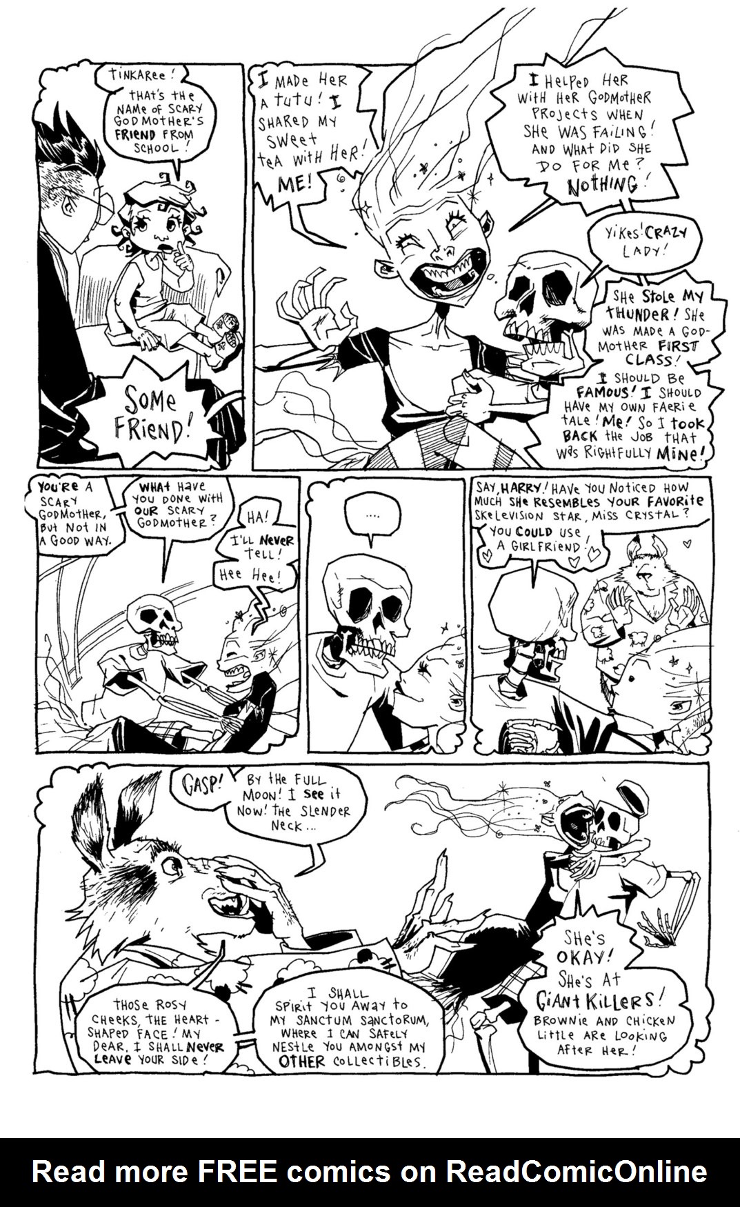 Read online Scary Godmother Comic Book Stories comic -  Issue # TPB - 250