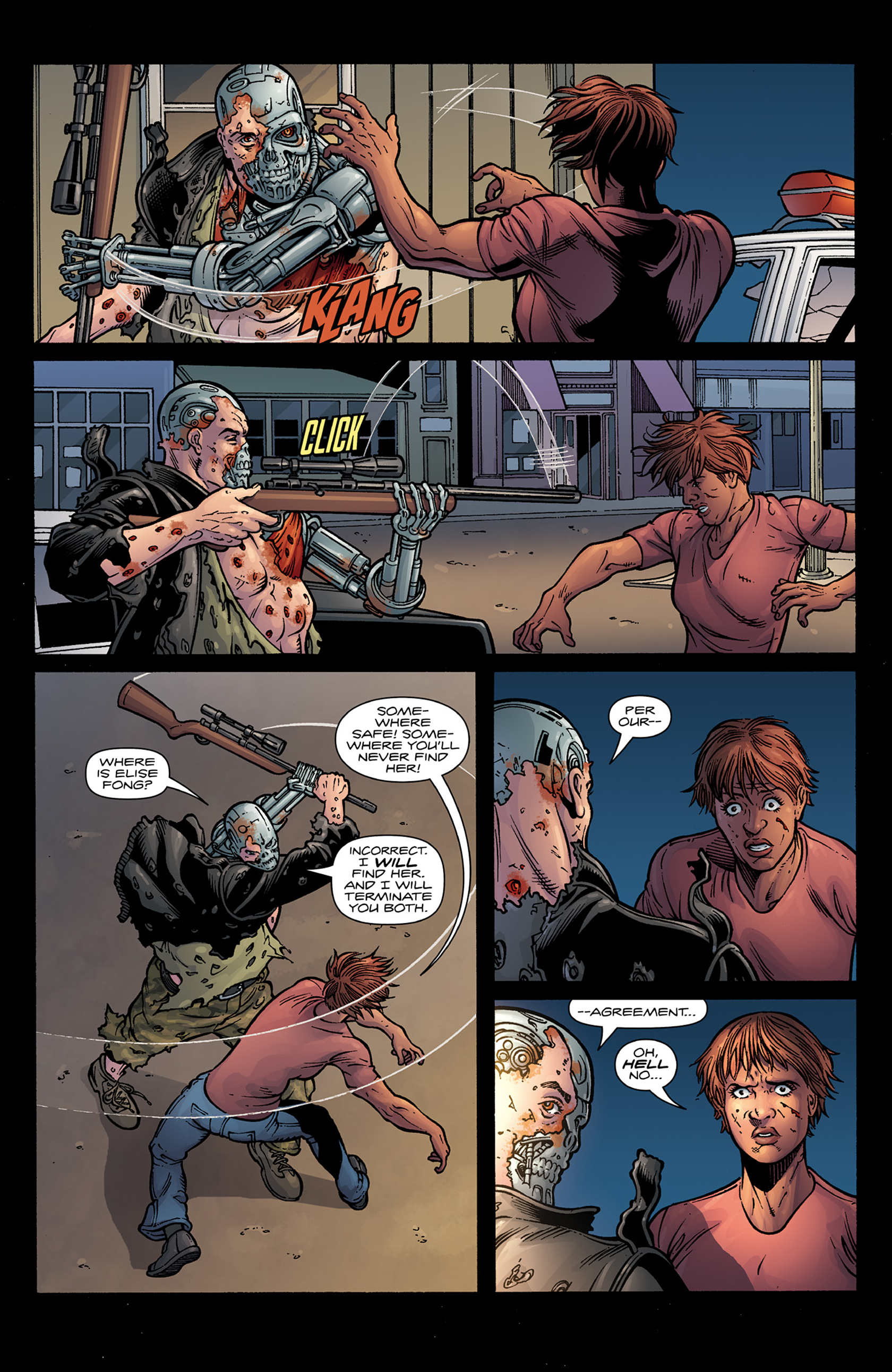 Read online The Terminator: Enemy of My Enemy comic -  Issue #6 - 19
