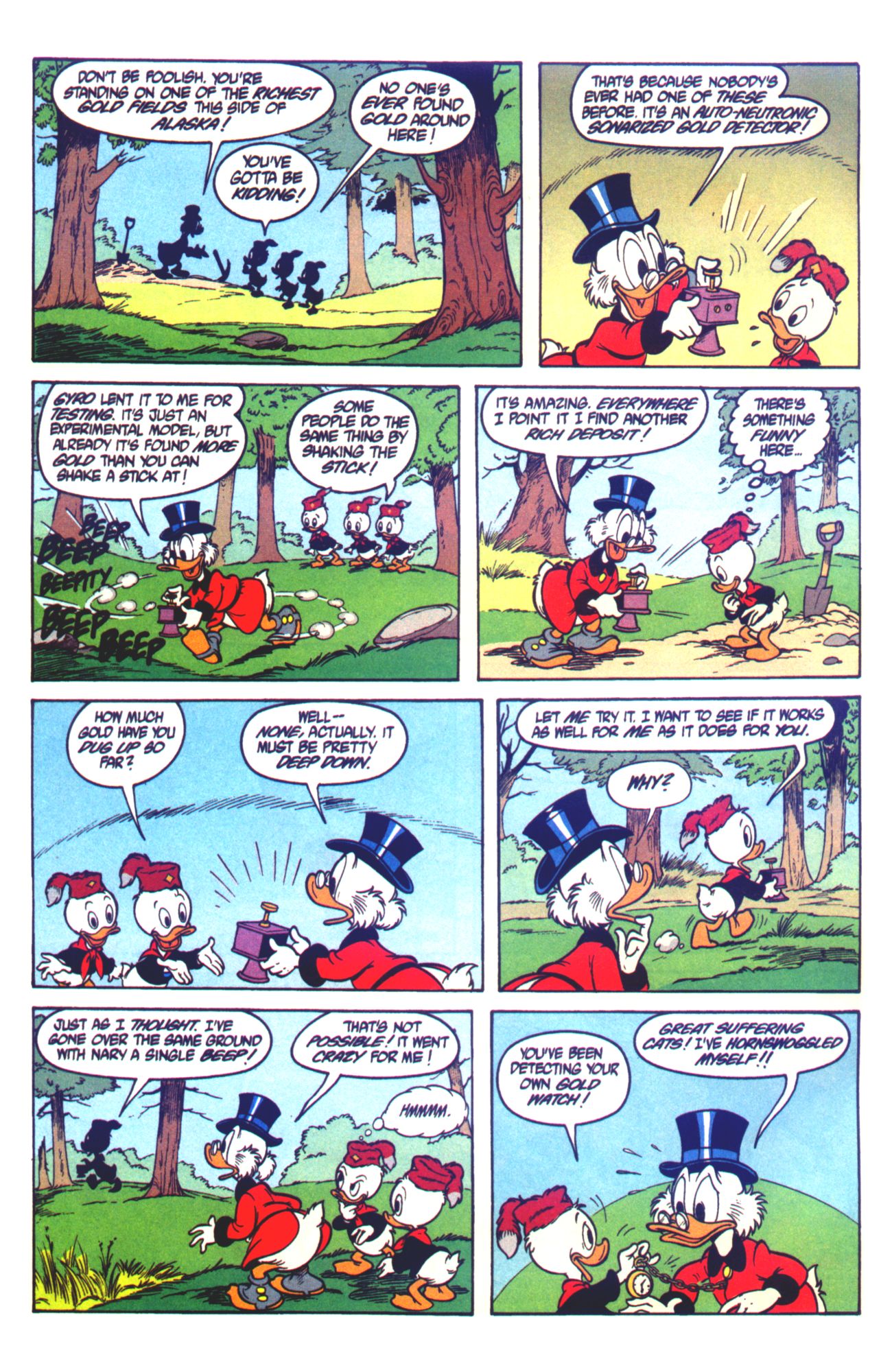 Read online Walt Disney's Junior Woodchucks Limited Series comic -  Issue #4 - 4