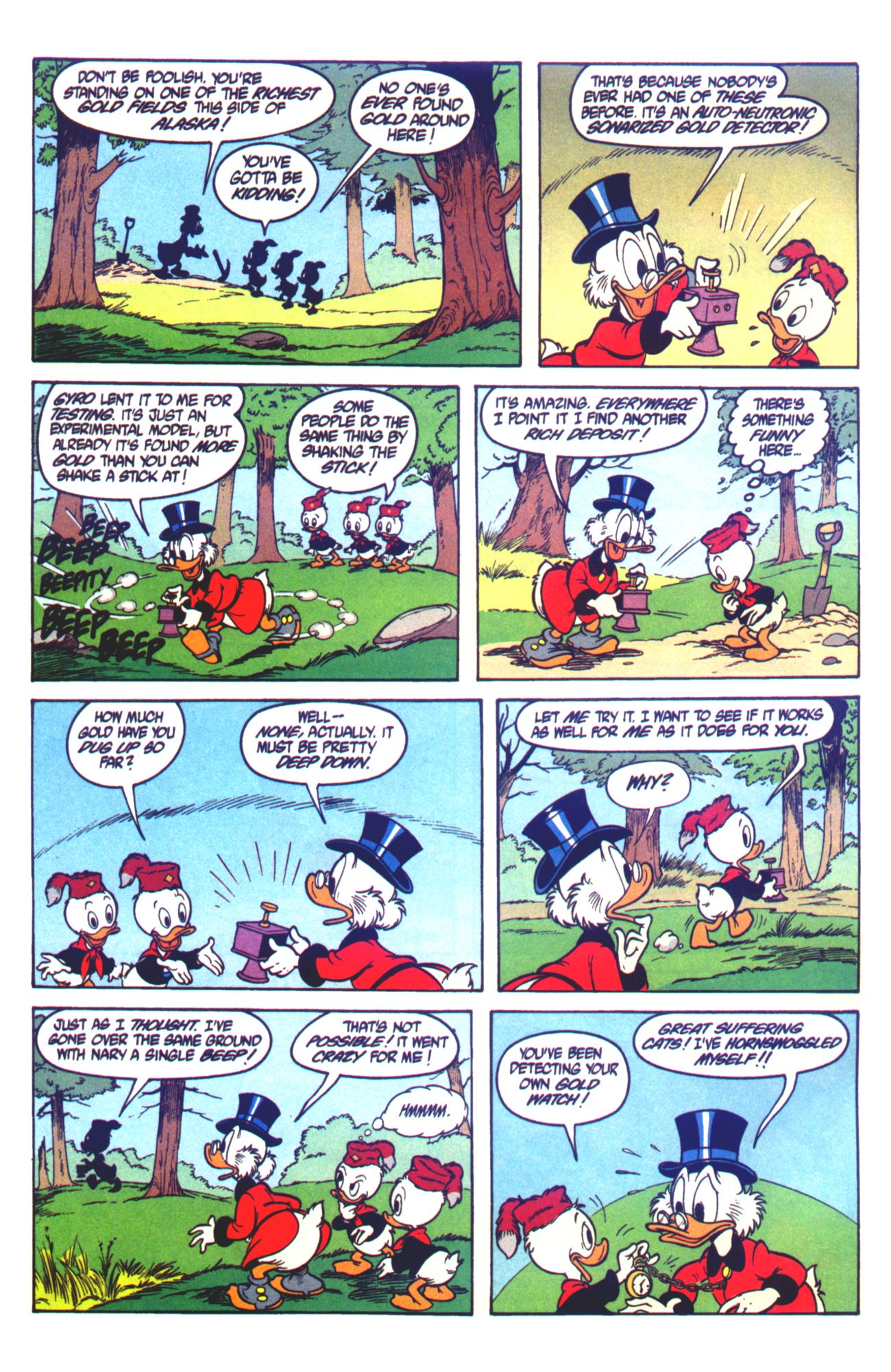 Read online Walt Disney's Junior Woodchucks Limited Series comic -  Issue #4 - 4