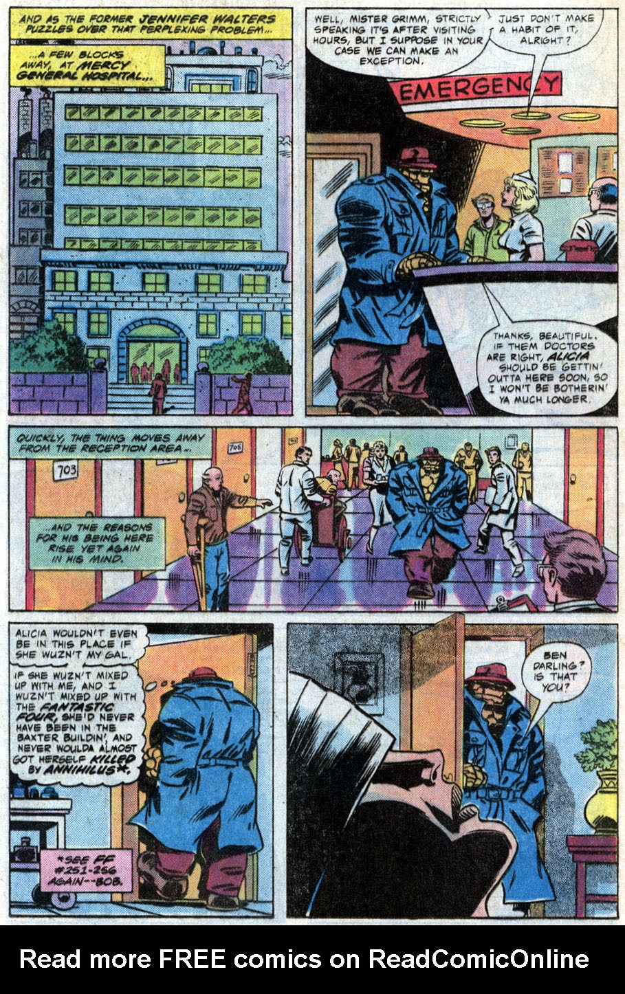 Read online The Thing comic -  Issue #8 - 9