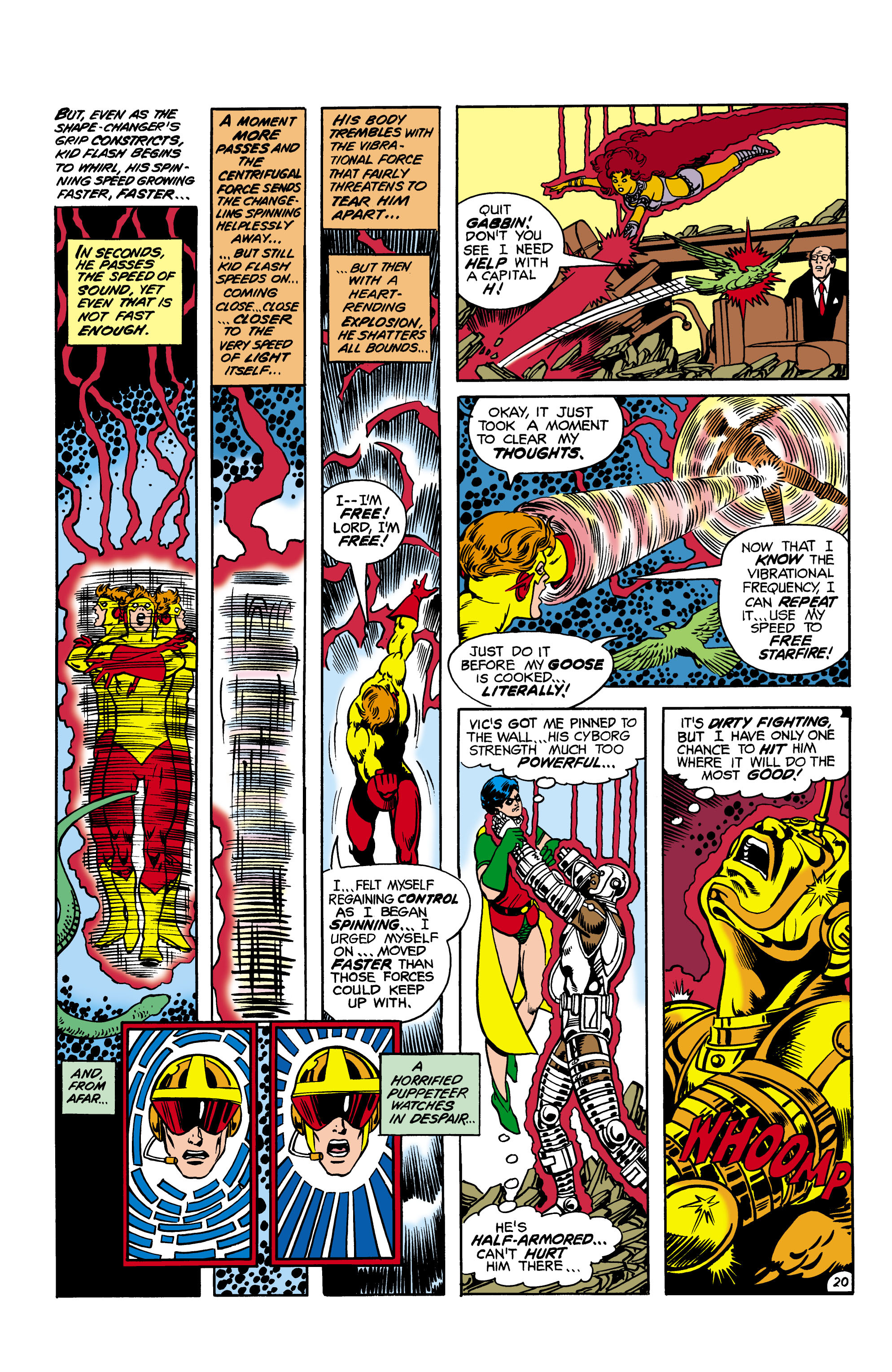 Read online The New Teen Titans (1980) comic -  Issue #9 - 21
