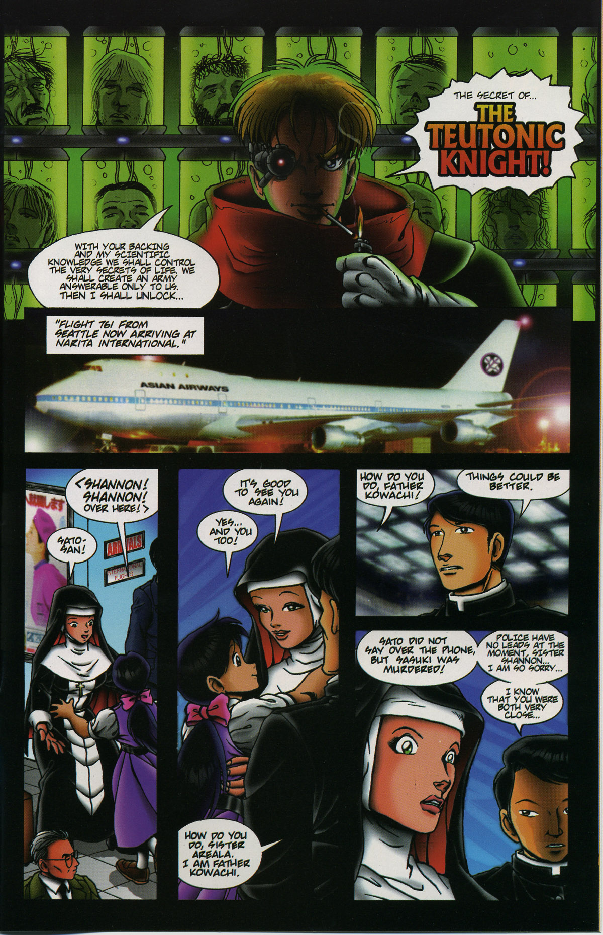 Read online Warrior Nun Areala: Rituals comic -  Issue #1 - 26