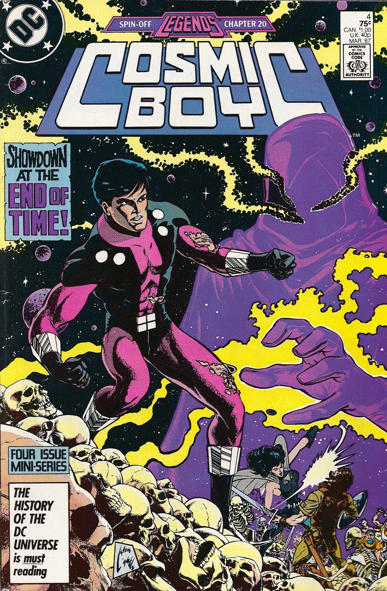 Read online Cosmic Boy comic -  Issue #4 - 1