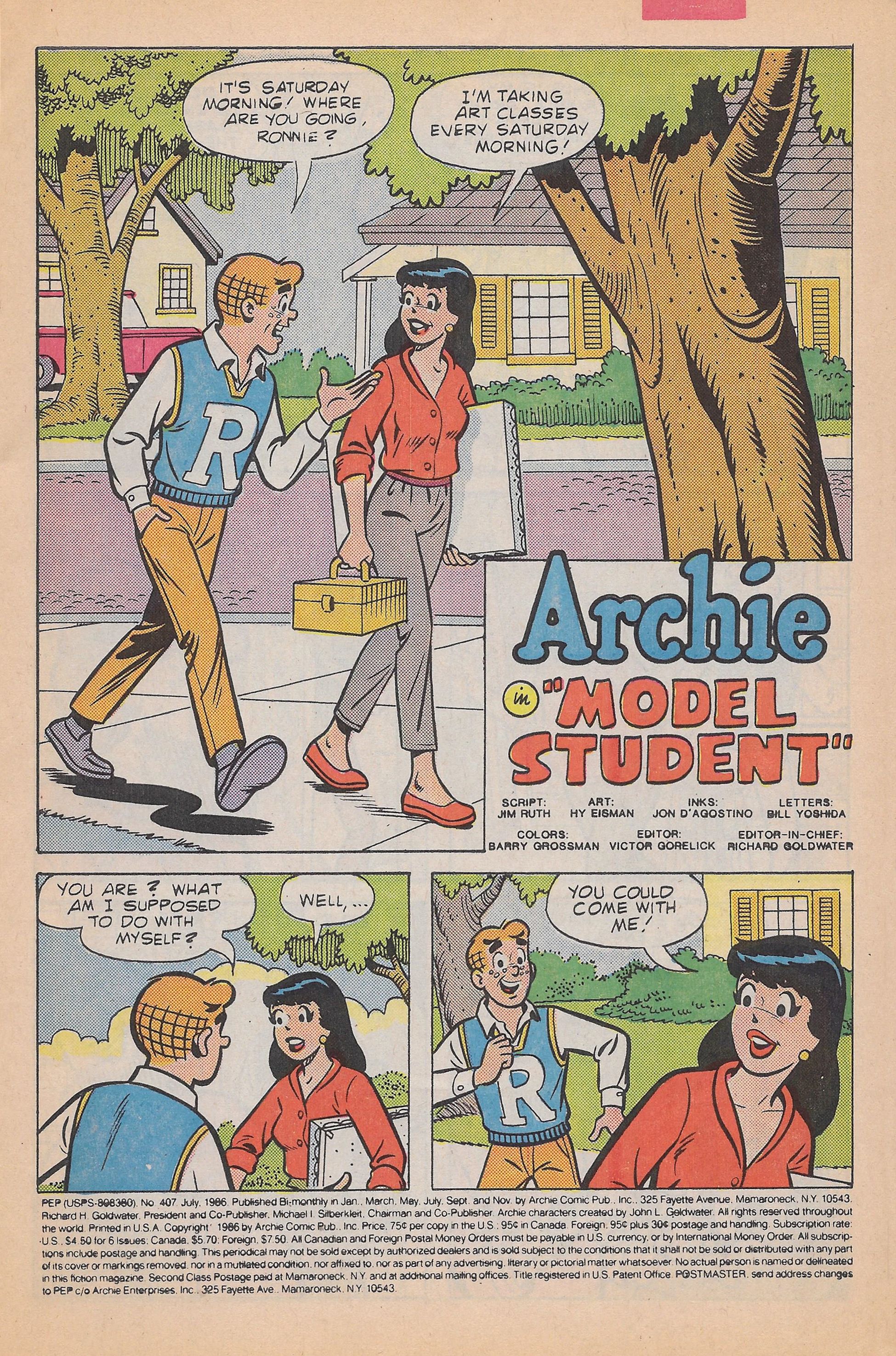 Read online Pep Comics comic -  Issue #407 - 3