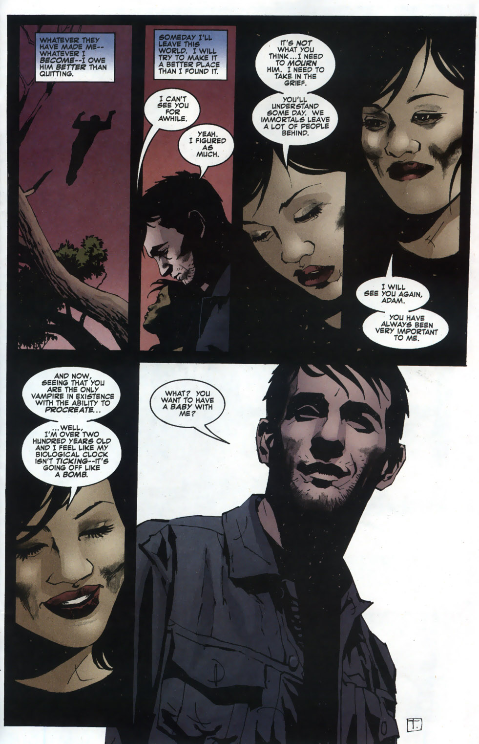 Read online Blood and Water comic -  Issue #5 - 21