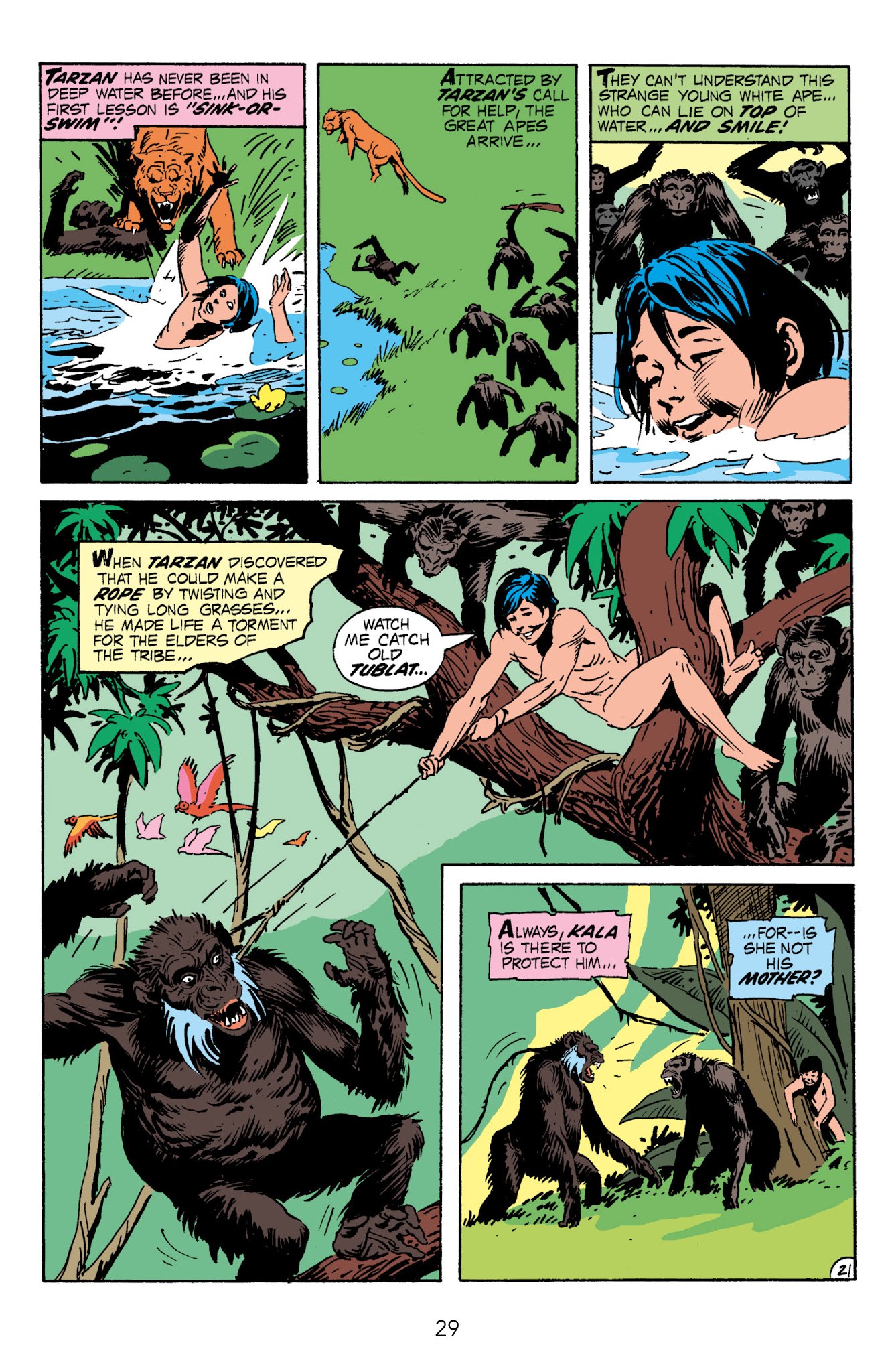 Read online Edgar Rice Burroughs' Tarzan The Joe Kubert Years comic -  Issue # TPB 1 (Part 1) - 31