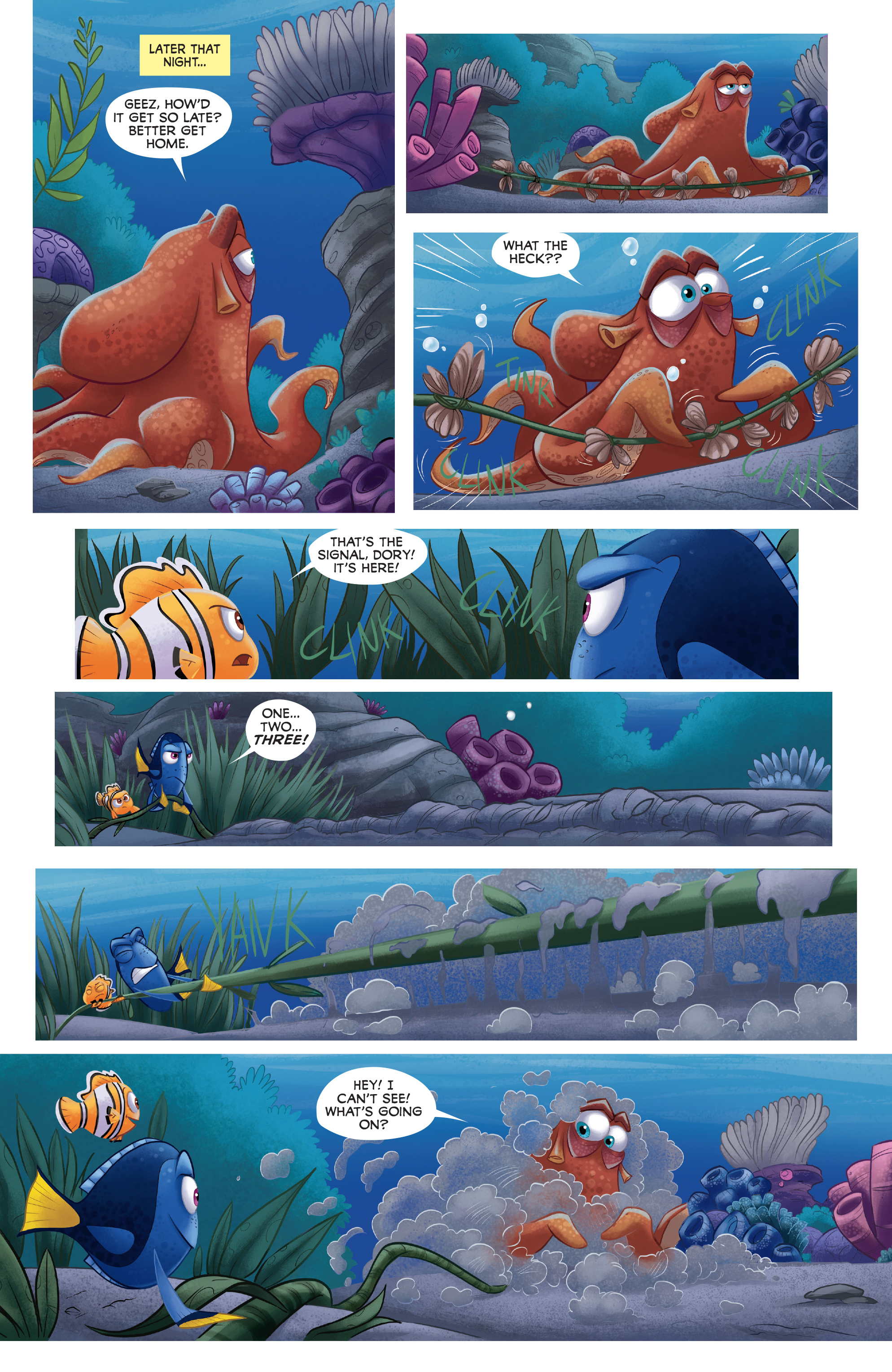 Read online Disney Pixar Finding Dory comic -  Issue #4 - 16