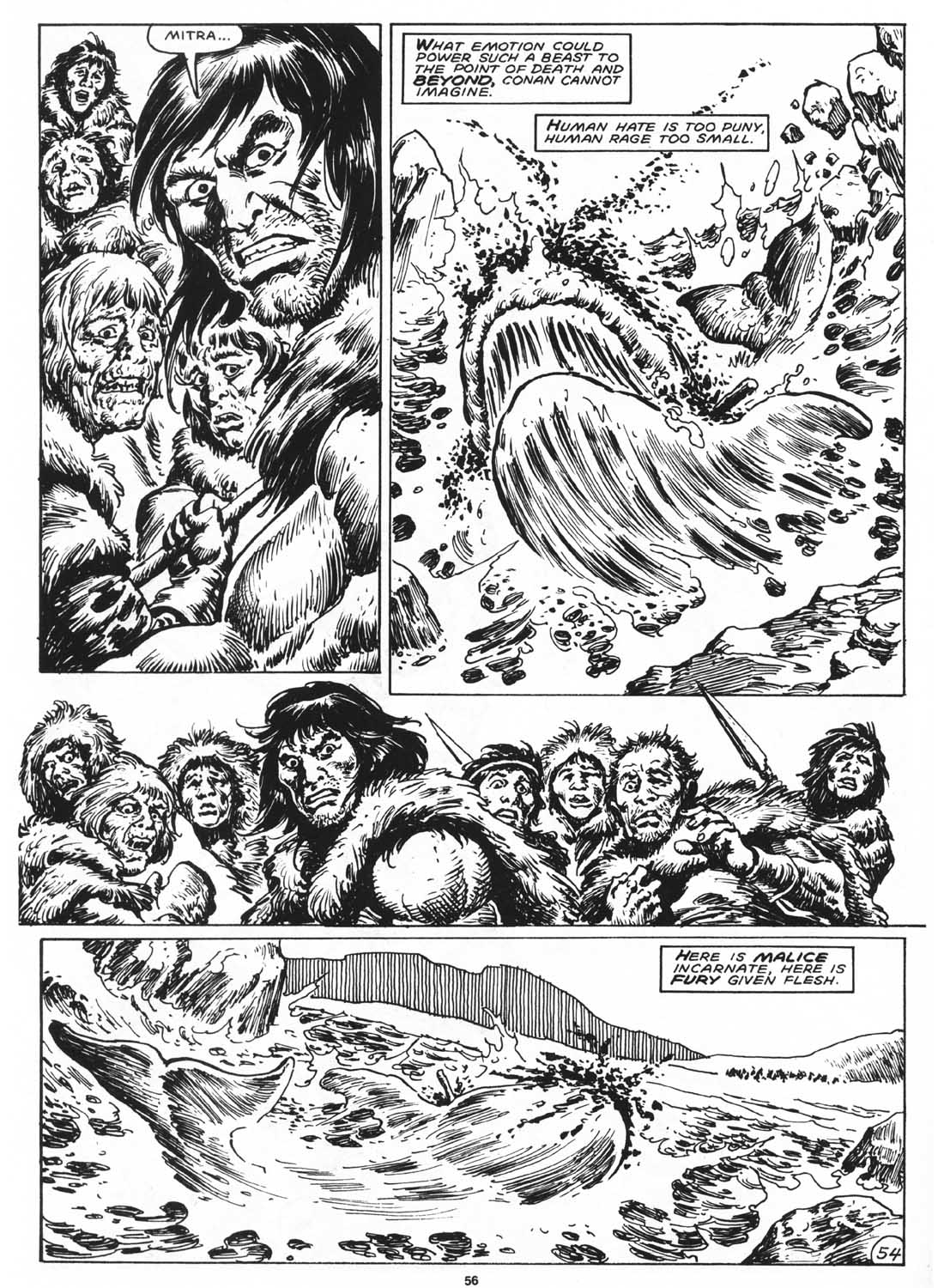 The Savage Sword Of Conan issue 168 - Page 56