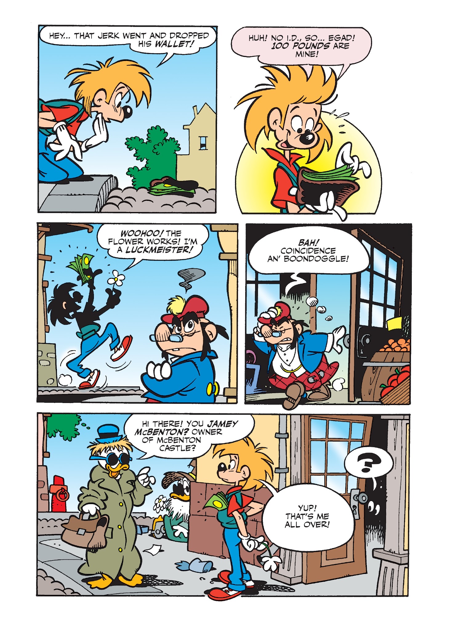 Read online Mickey and Donald: The Search For the Zodiac Stone comic -  Issue # TPB - 89