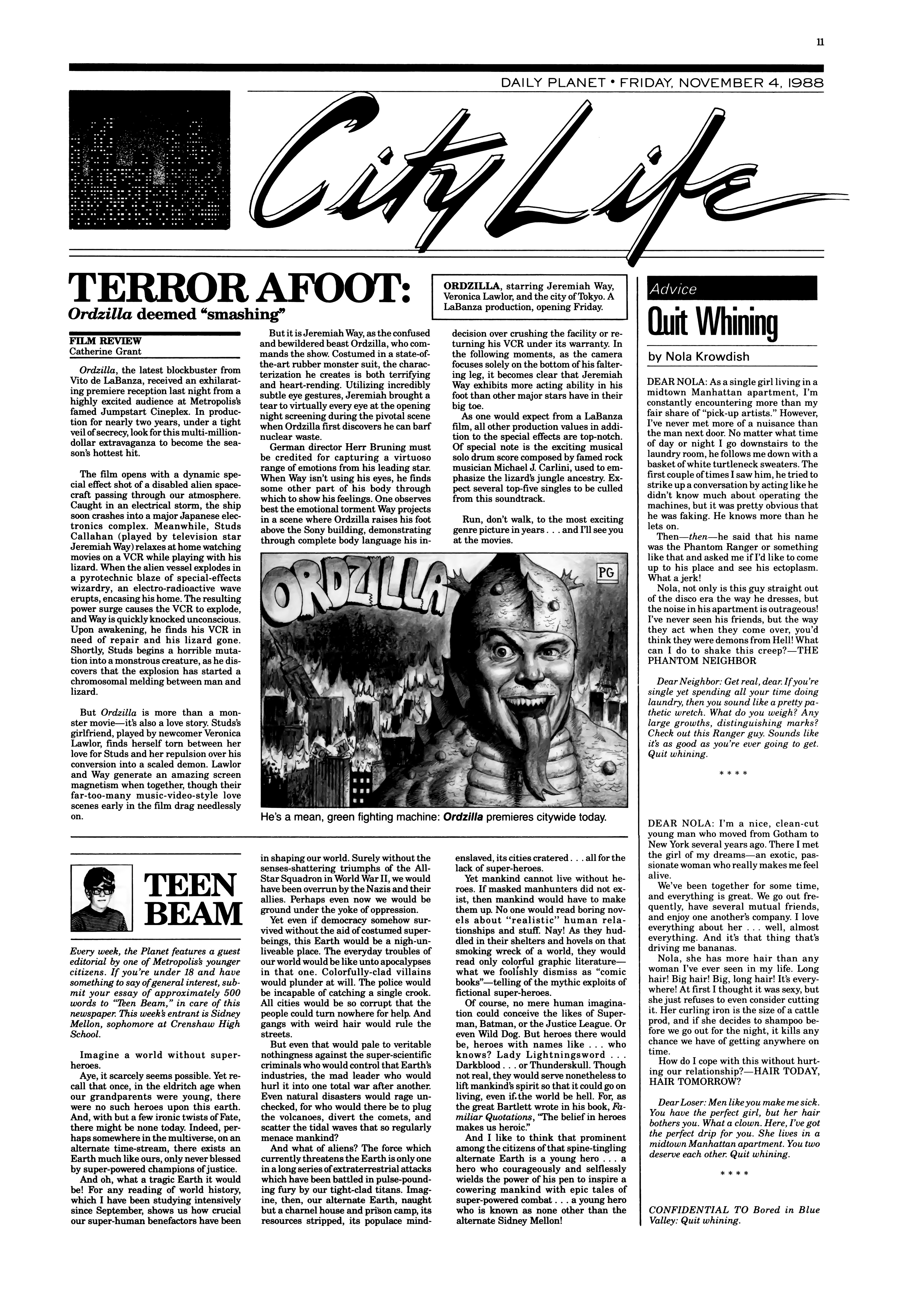 Read online Invasion! Special: Daily Planet comic -  Issue # Full - 12