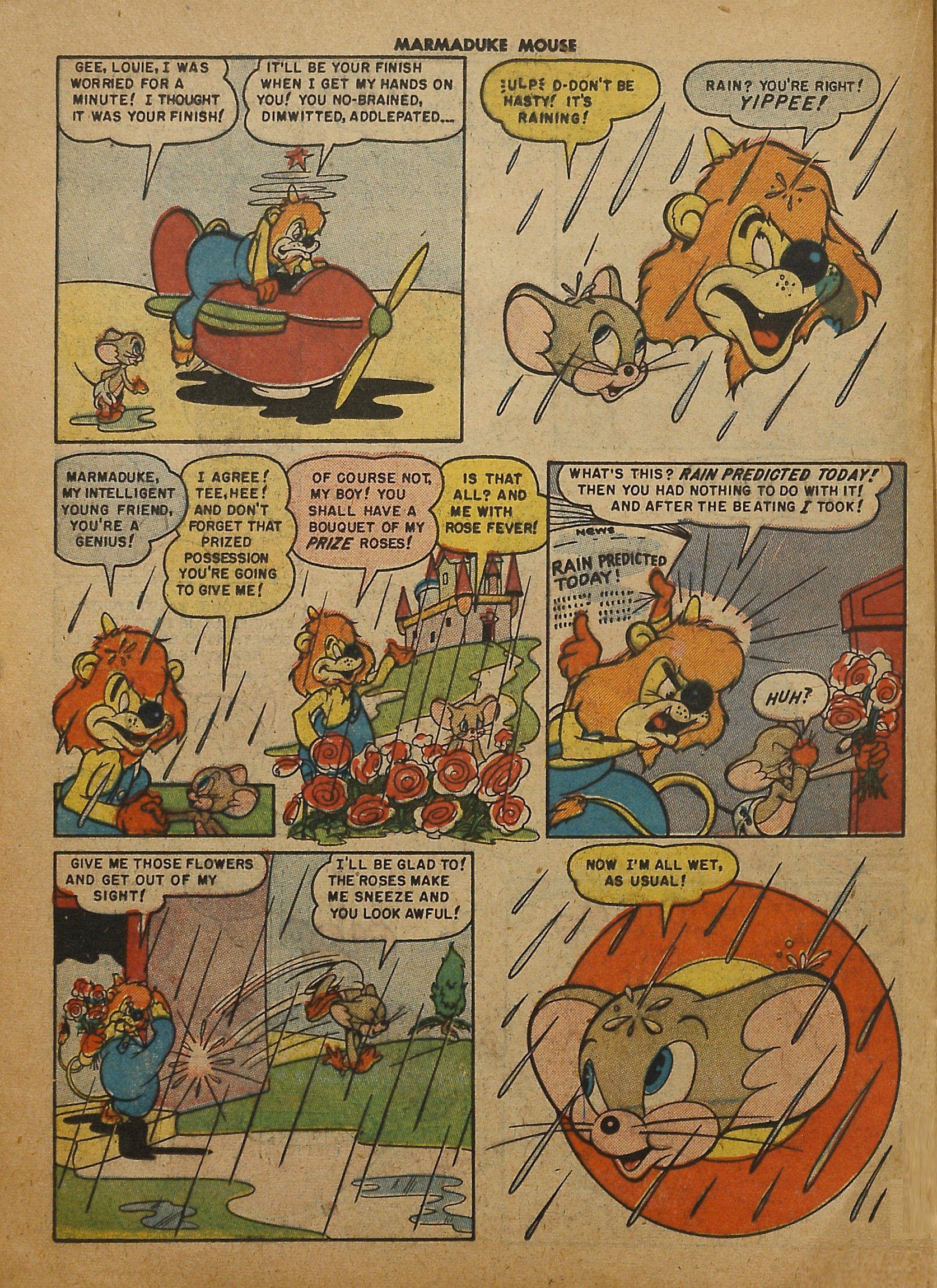 Read online Marmaduke Mouse comic -  Issue #18 - 20