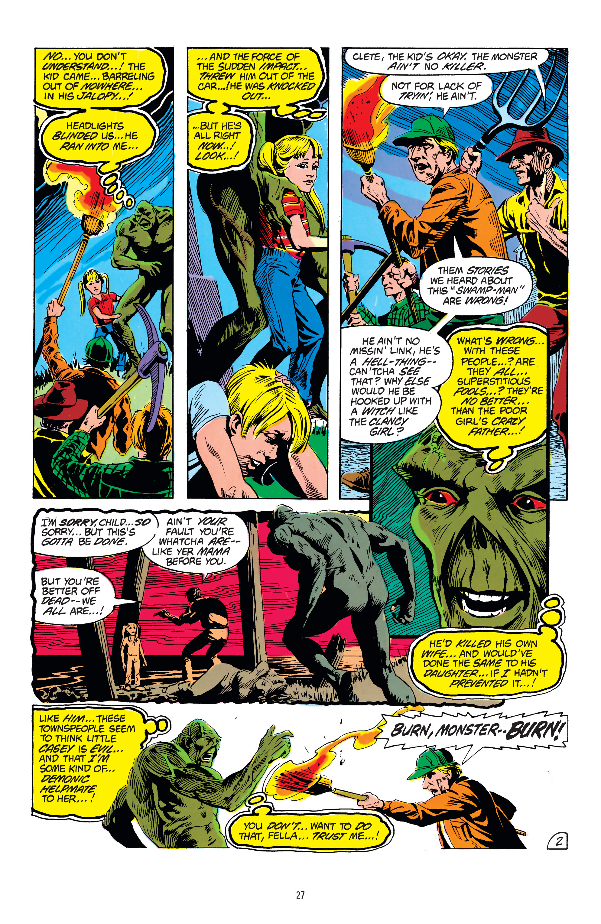 Read online Swamp Thing: The Bronze Age comic -  Issue # TPB 3 (Part 1) - 25
