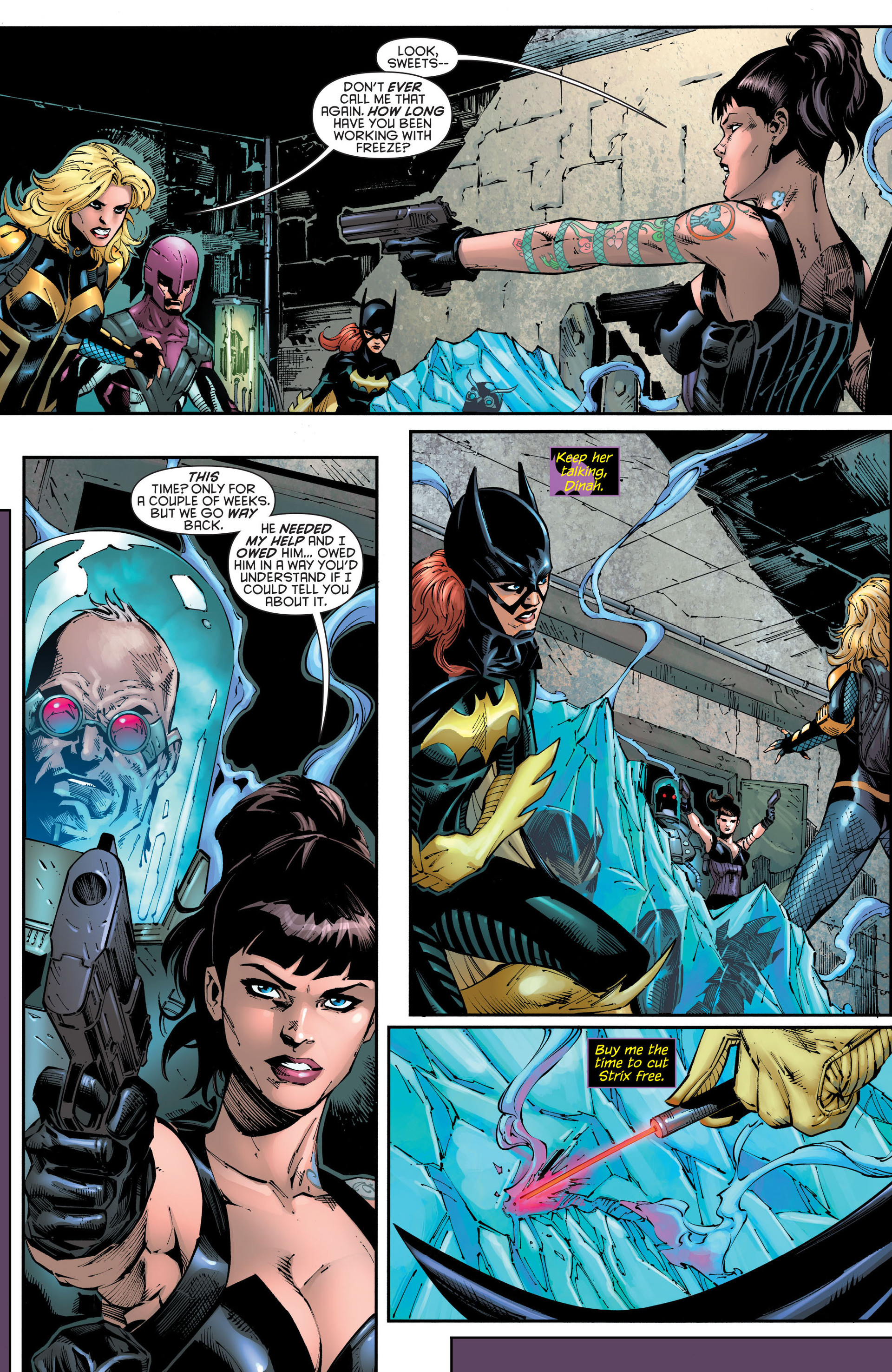 Read online Birds of Prey (2011) comic -  Issue #20 - 4