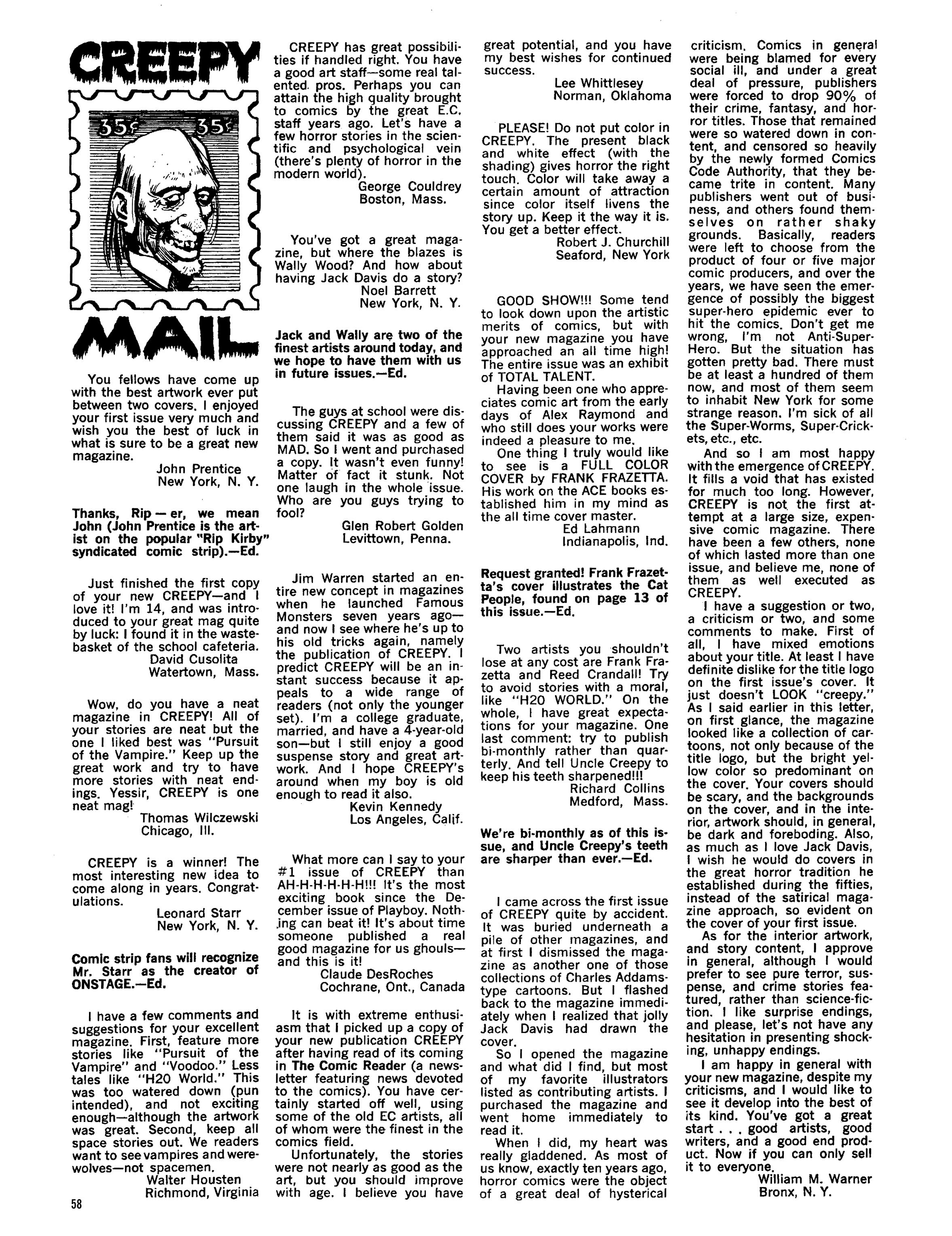 Read online Creepy Archives comic -  Issue # TPB 1 (Part 1) - 61