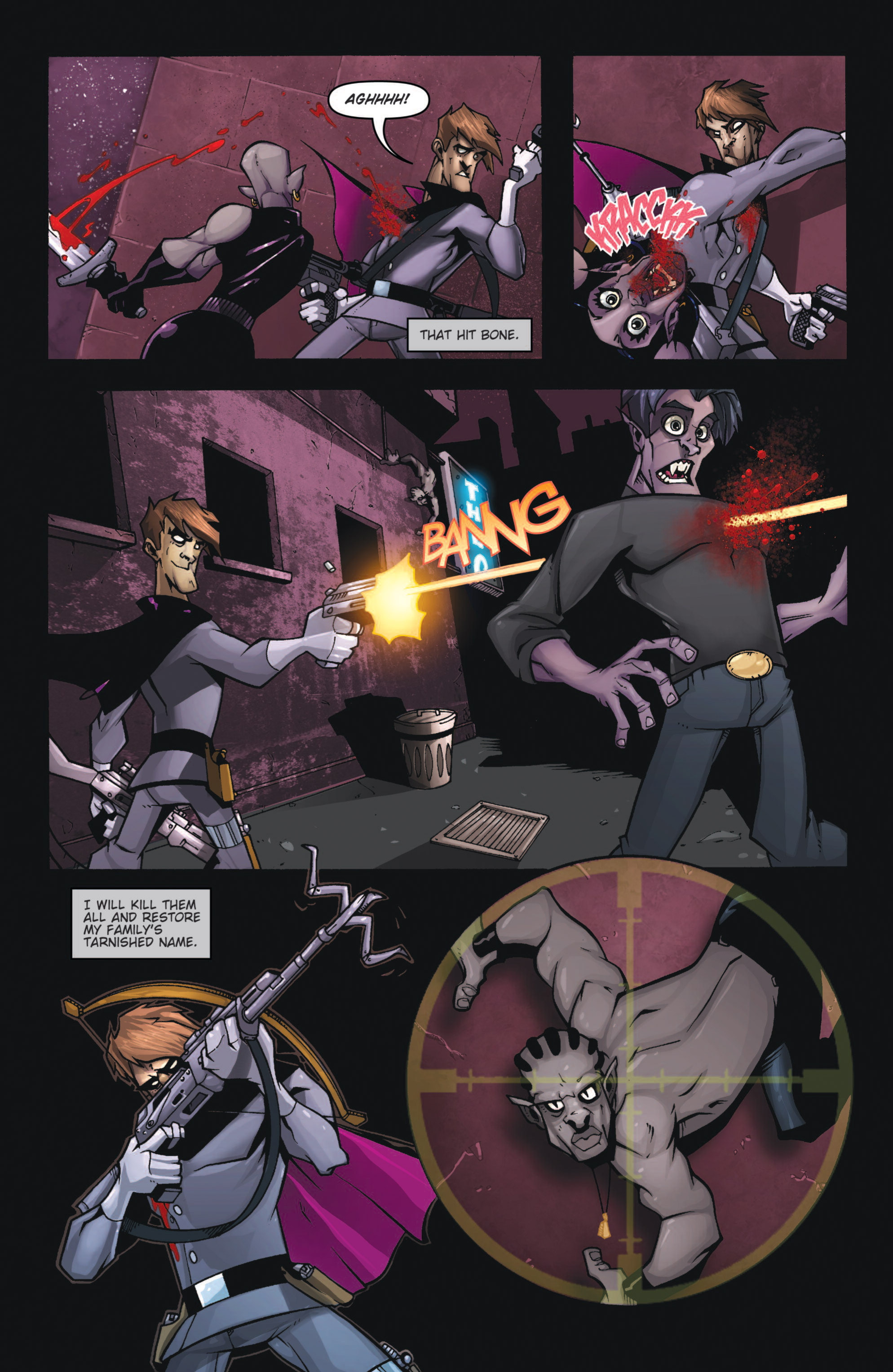 Read online Vitriol the Hunter comic -  Issue #1 - 5