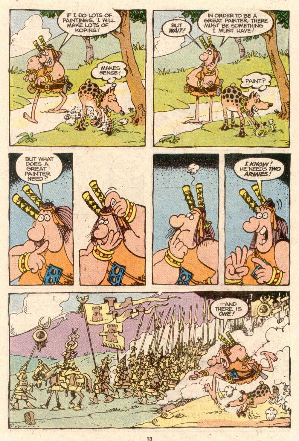 Read online Sergio Aragonés Groo the Wanderer comic -  Issue #64 - 9