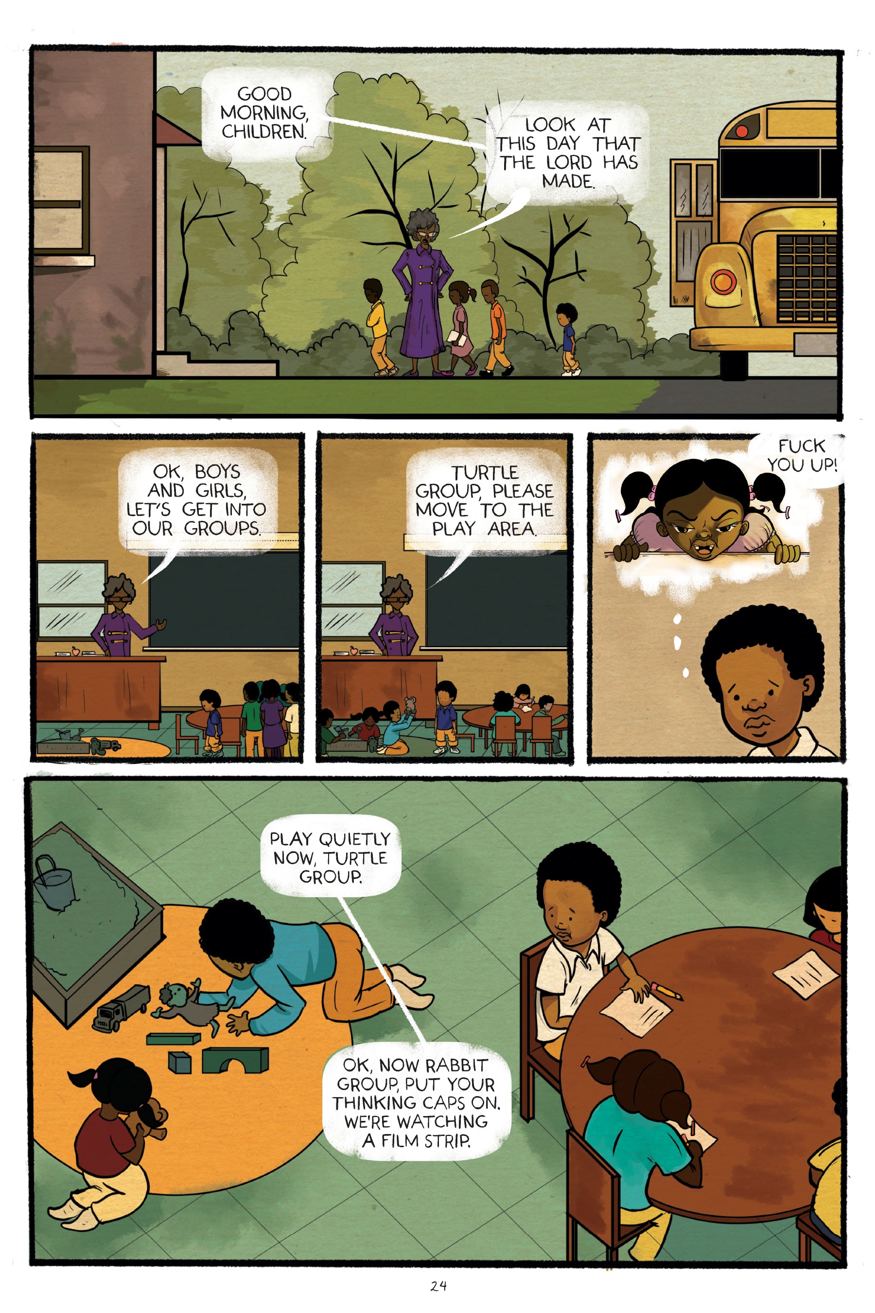 Read online Fights: One Boy's Triumph Over Violence comic -  Issue # TPB (Part 1) - 24