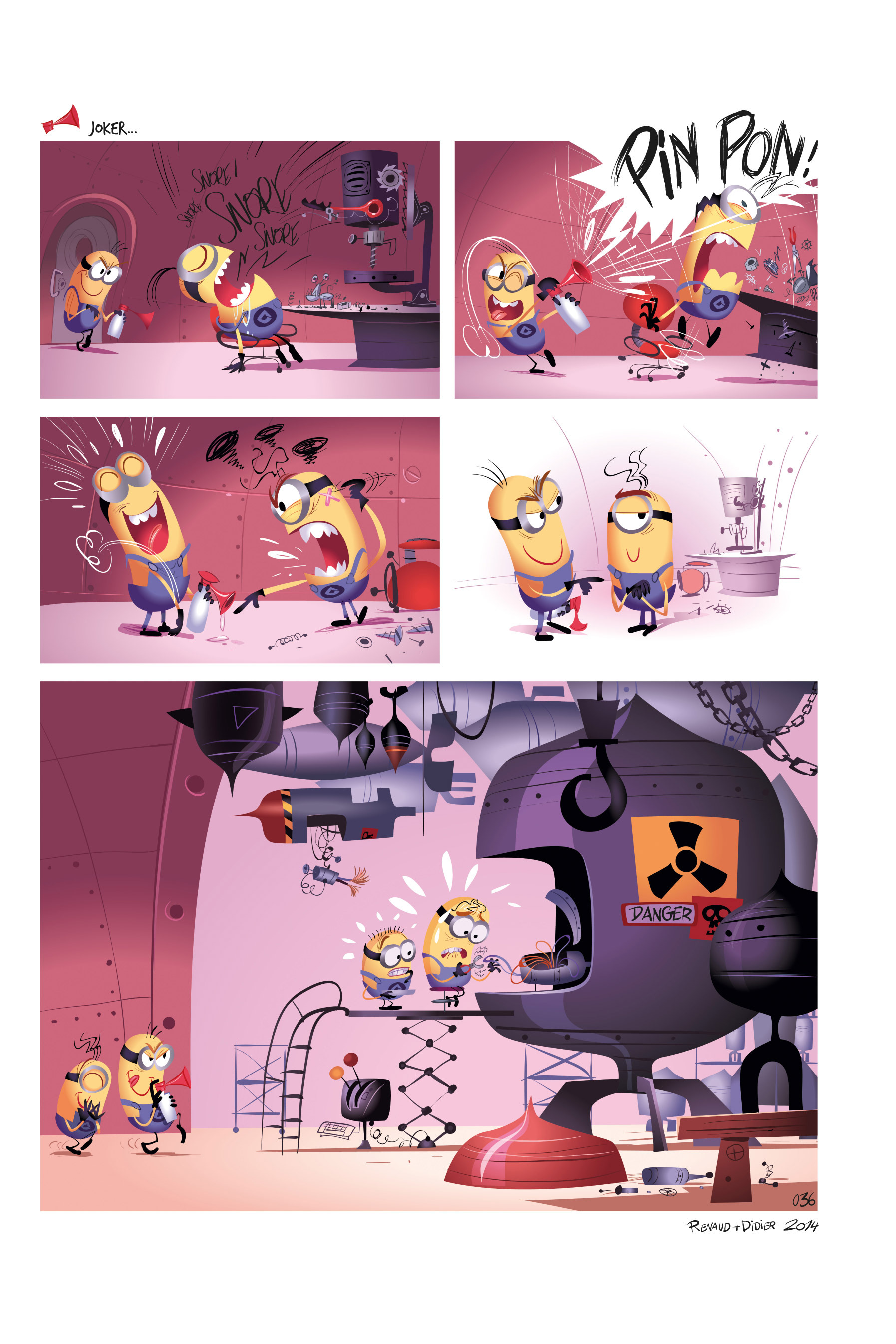 Read online Minions comic -  Issue #1 - 41