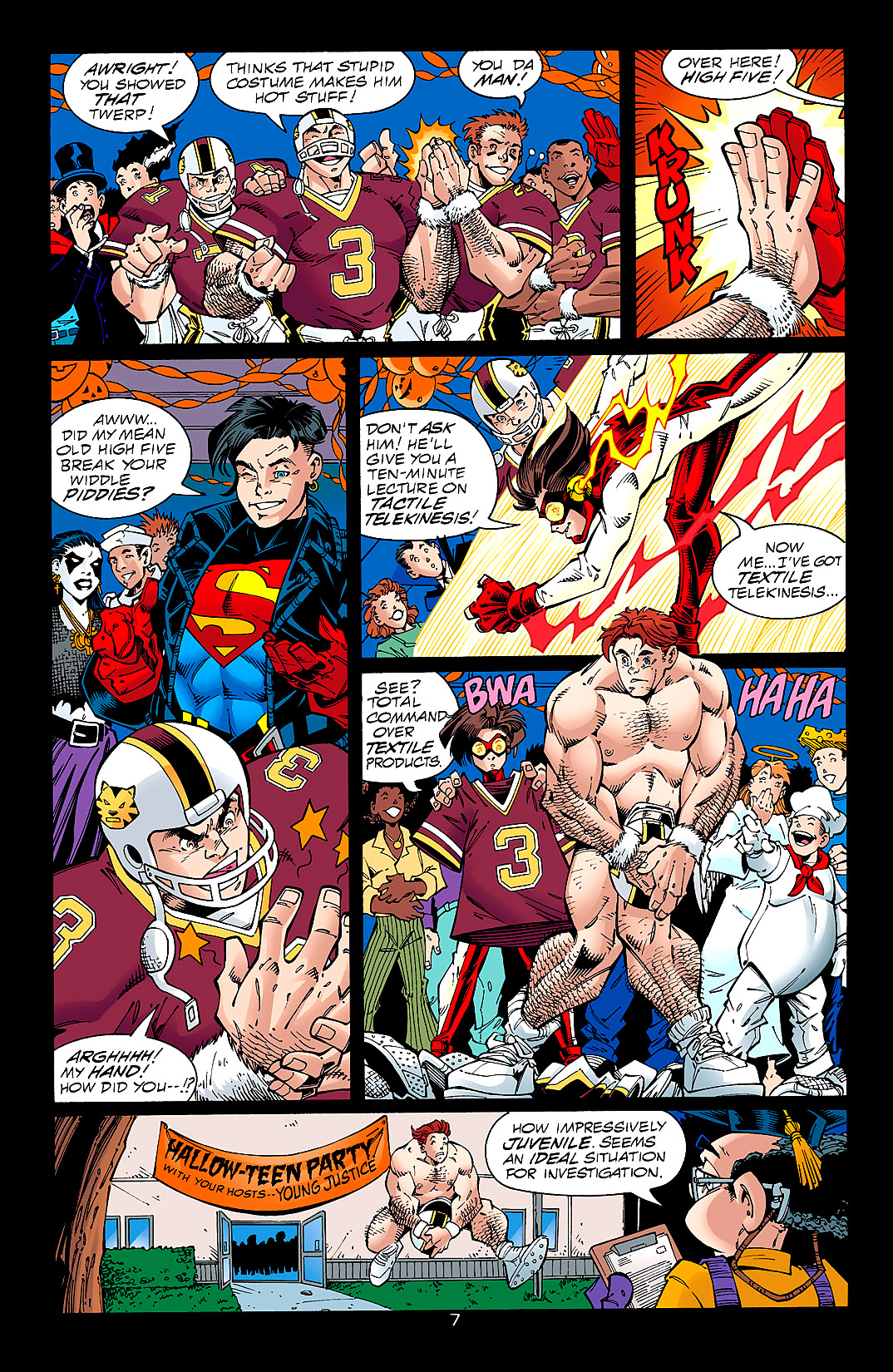 Read online Young Justice (1998) comic -  Issue #3 - 7