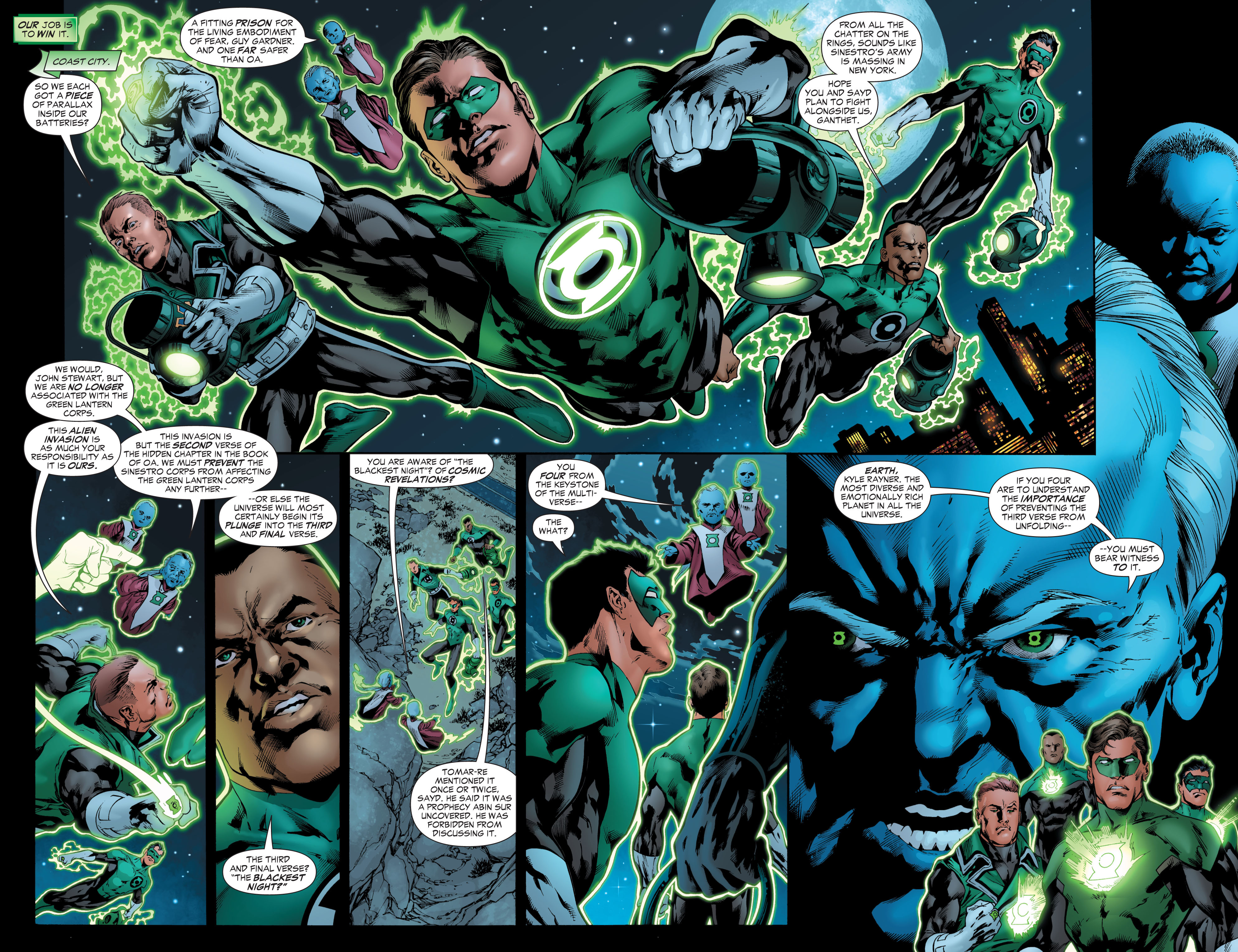 Read online Green Lantern: The Sinestro Corps War comic -  Issue # Full - 249