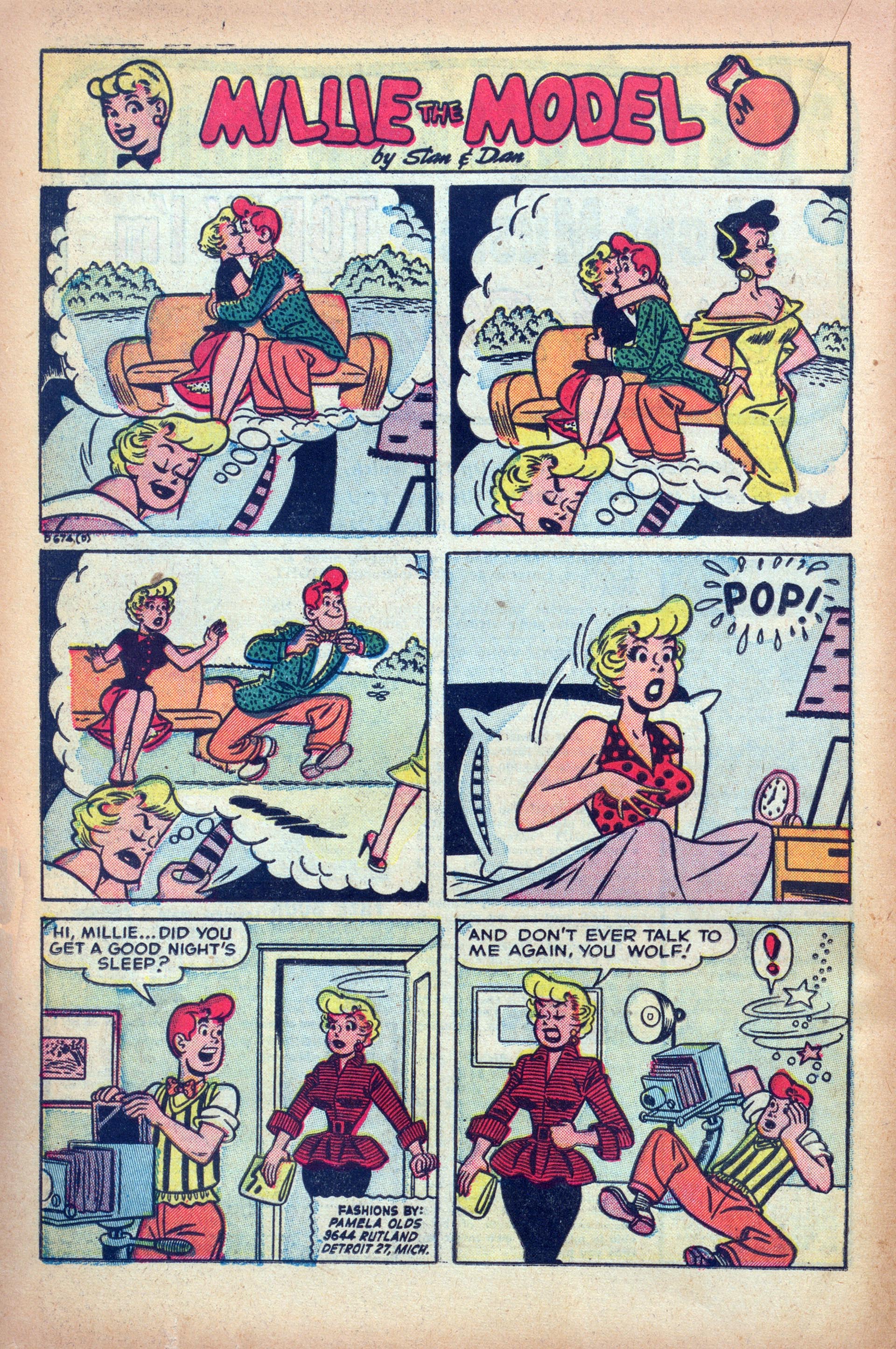 Read online Millie the Model comic -  Issue #52 - 22