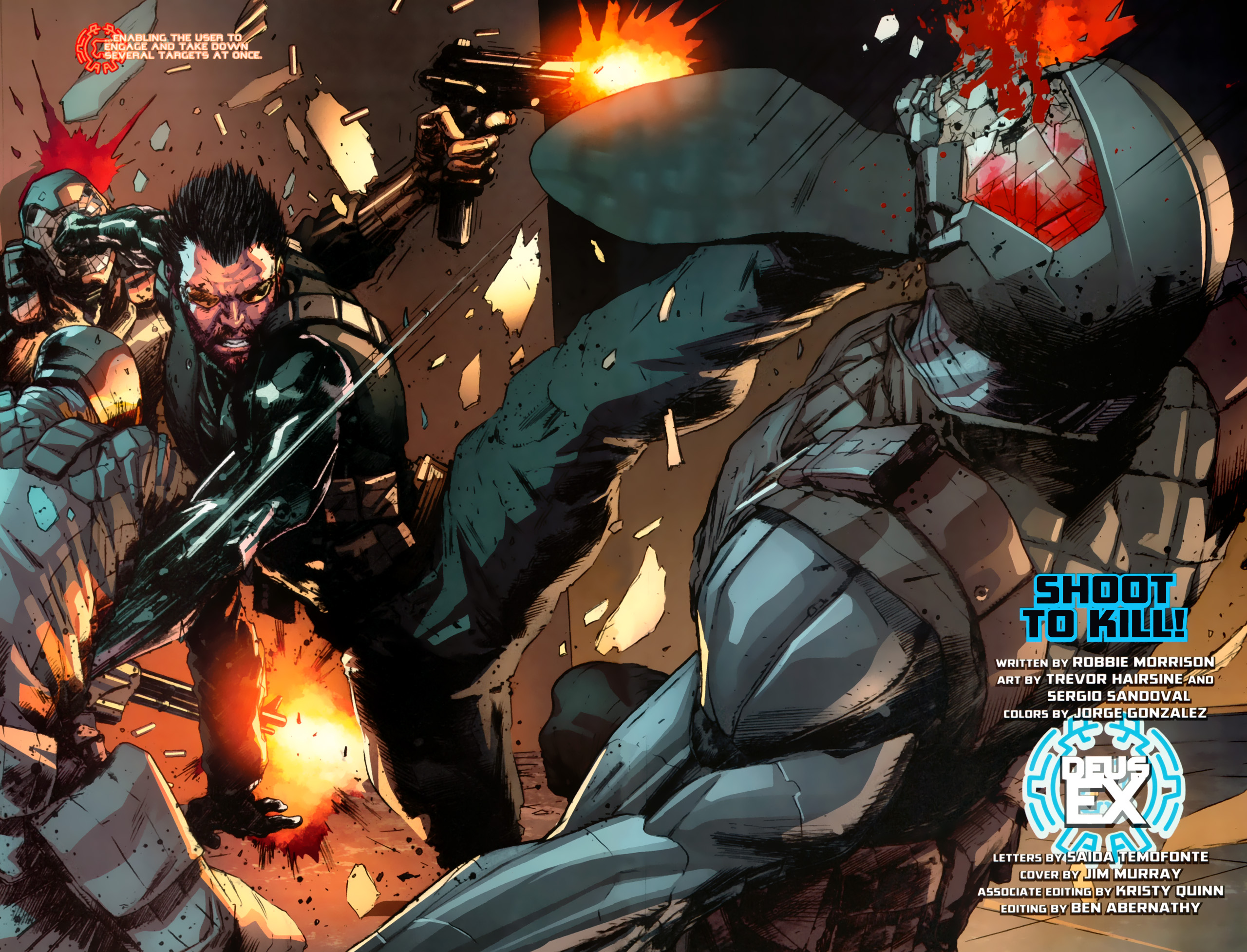 Read online Deus Ex comic -  Issue #3 - 5