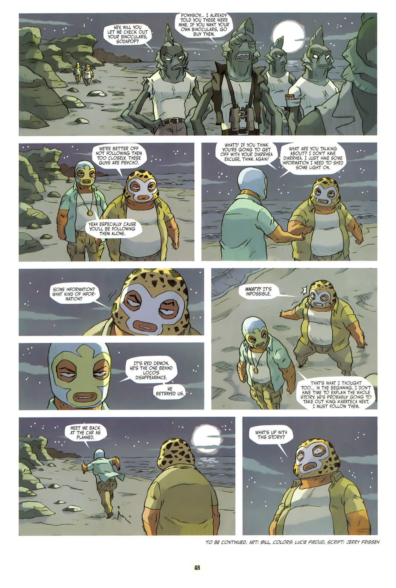 Read online Lucha Libre comic -  Issue #6 - 50
