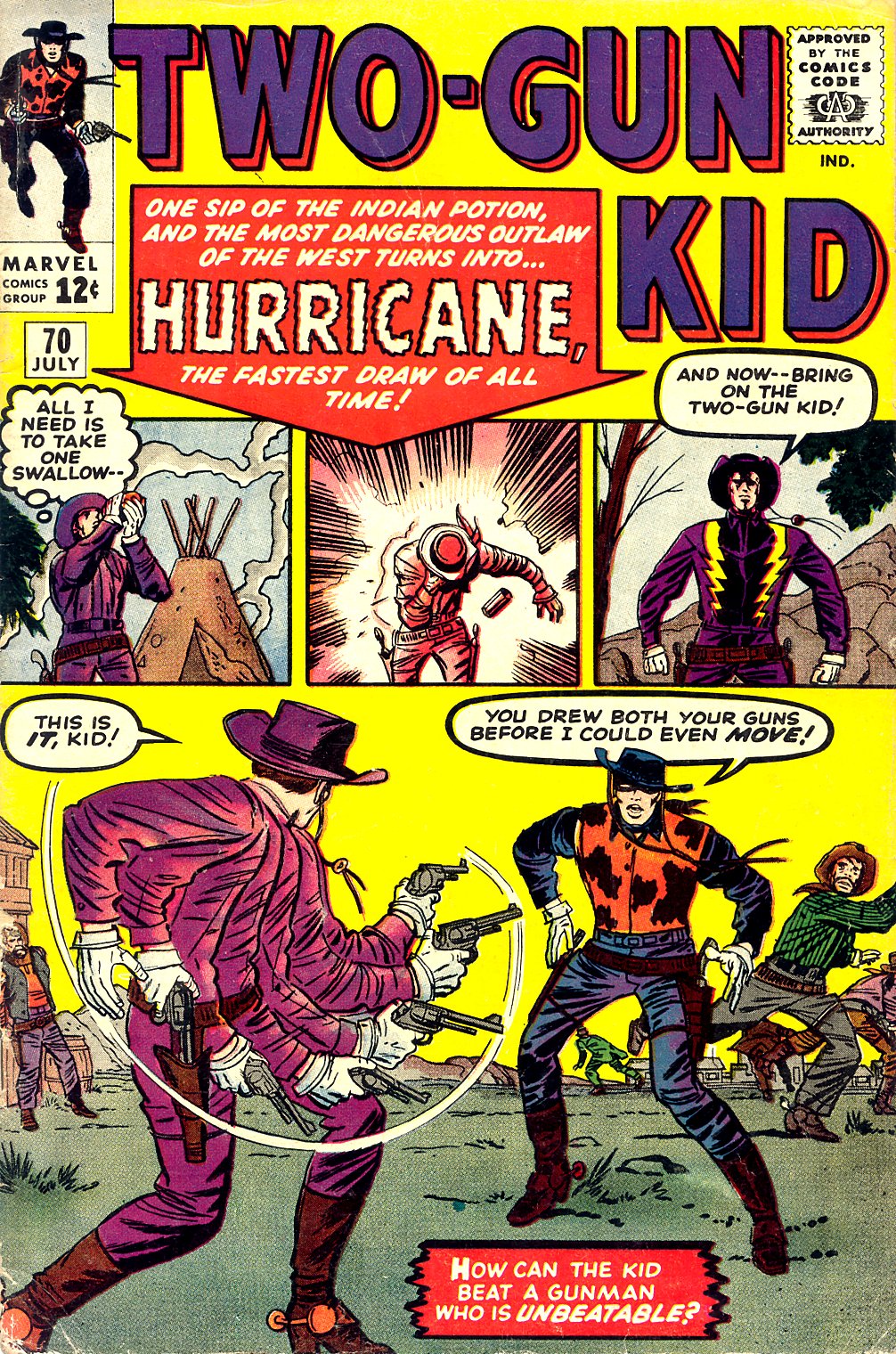 Read online Two-Gun Kid comic -  Issue #70 - 1