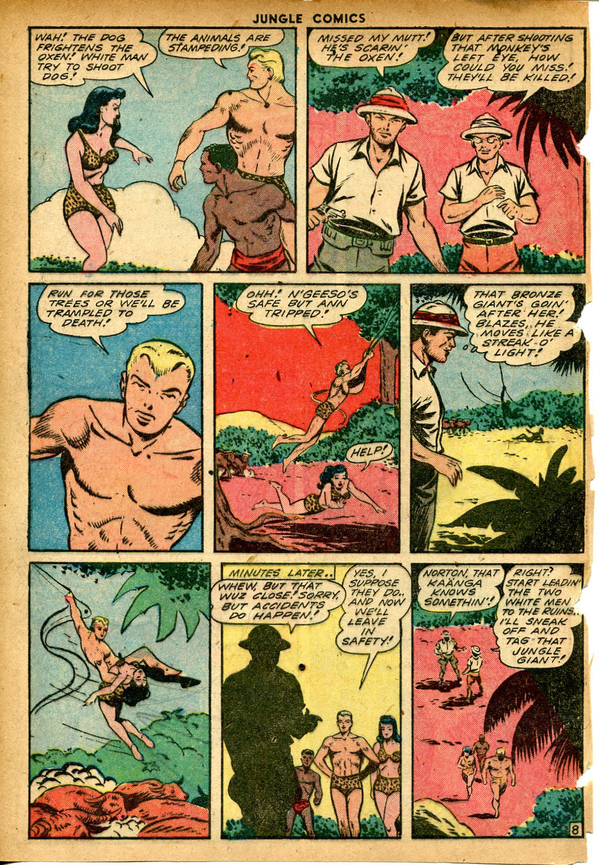 Read online Jungle Comics comic -  Issue #52 - 10