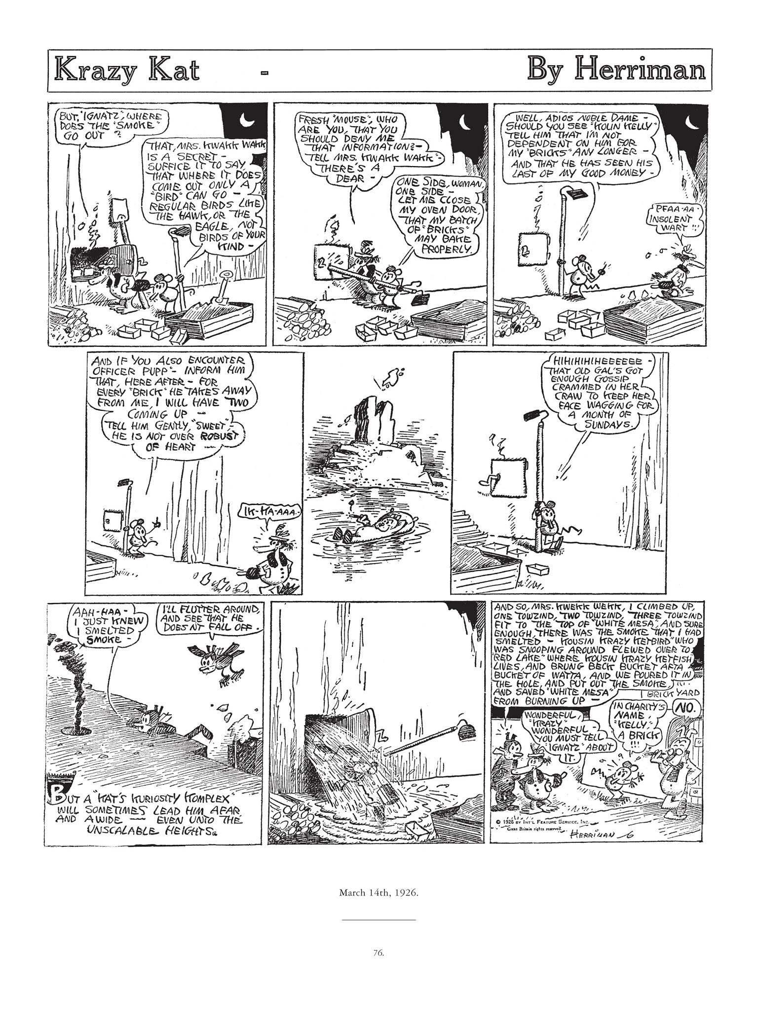 Read online Krazy & Ignatz comic -  Issue # TPB 4 - 77