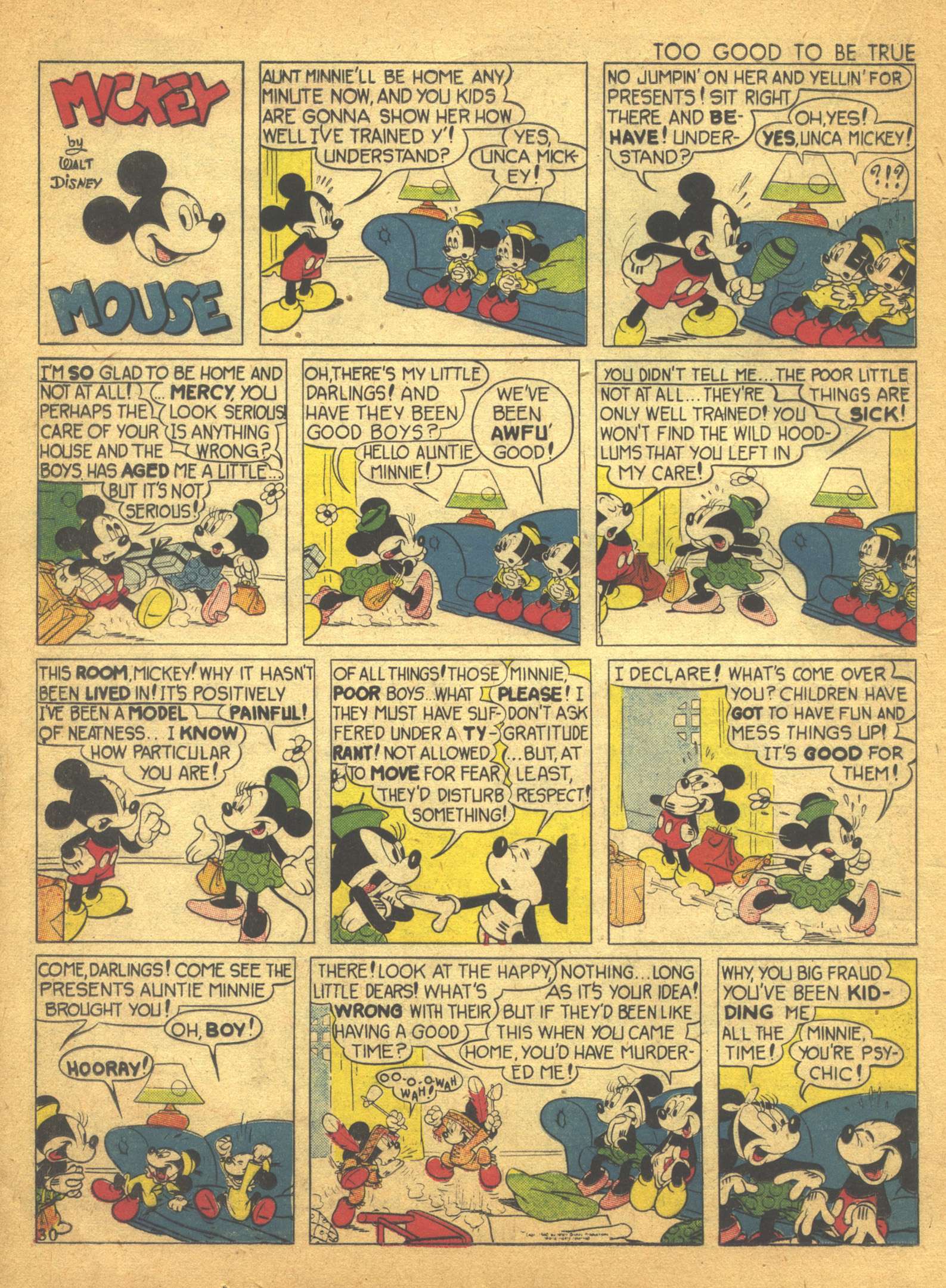 Read online Walt Disney's Comics and Stories comic -  Issue #20 - 32