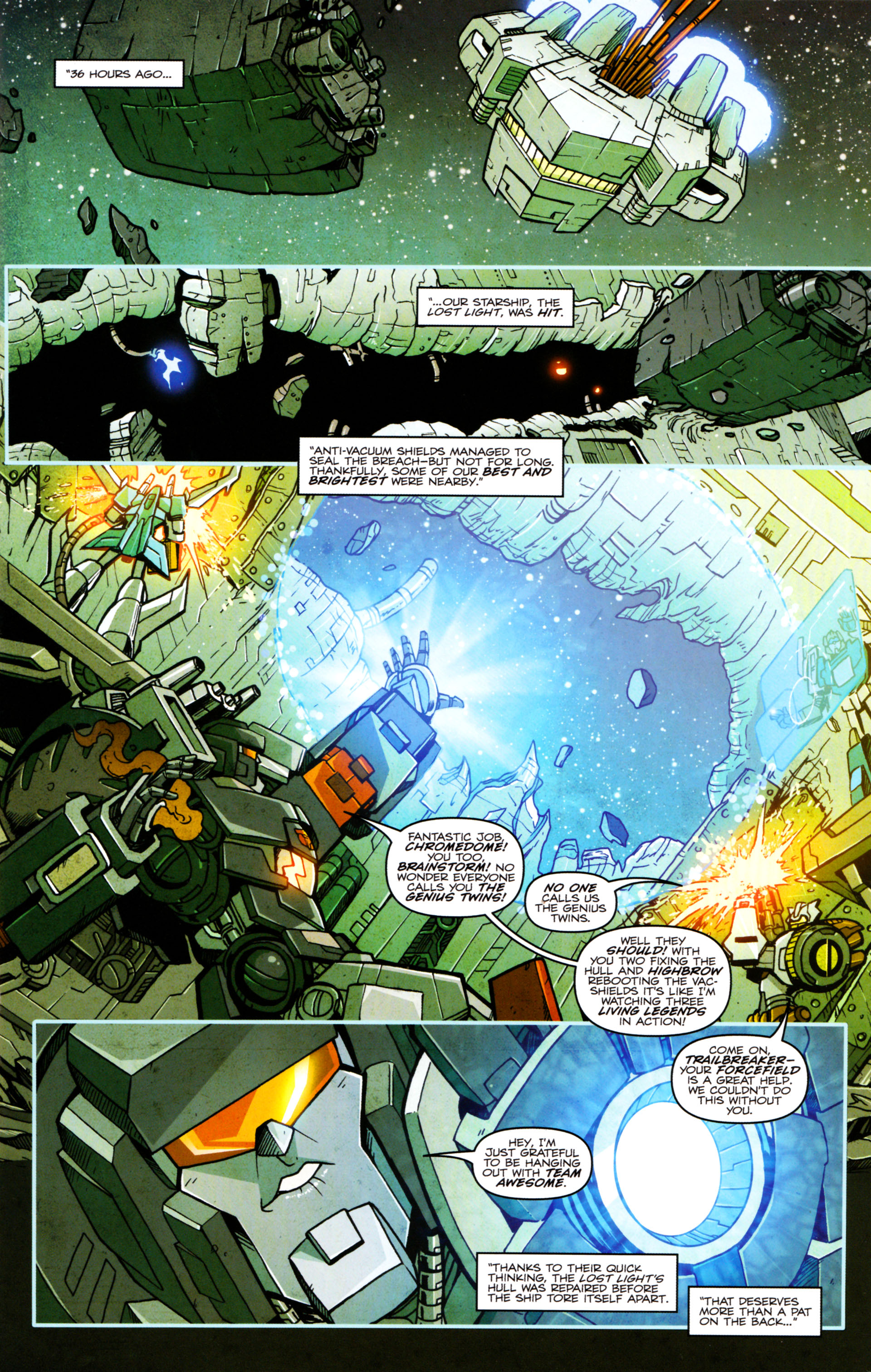 Read online The Transformers Spotlight: Trailcutter comic -  Issue # Full - 4