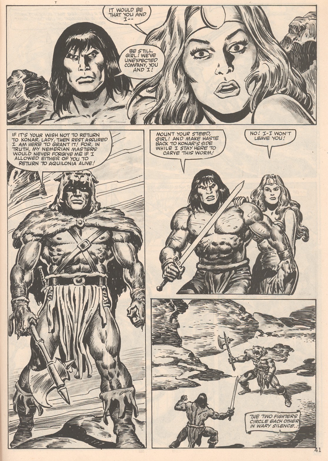 Read online The Savage Sword Of Conan comic -  Issue #104 - 41