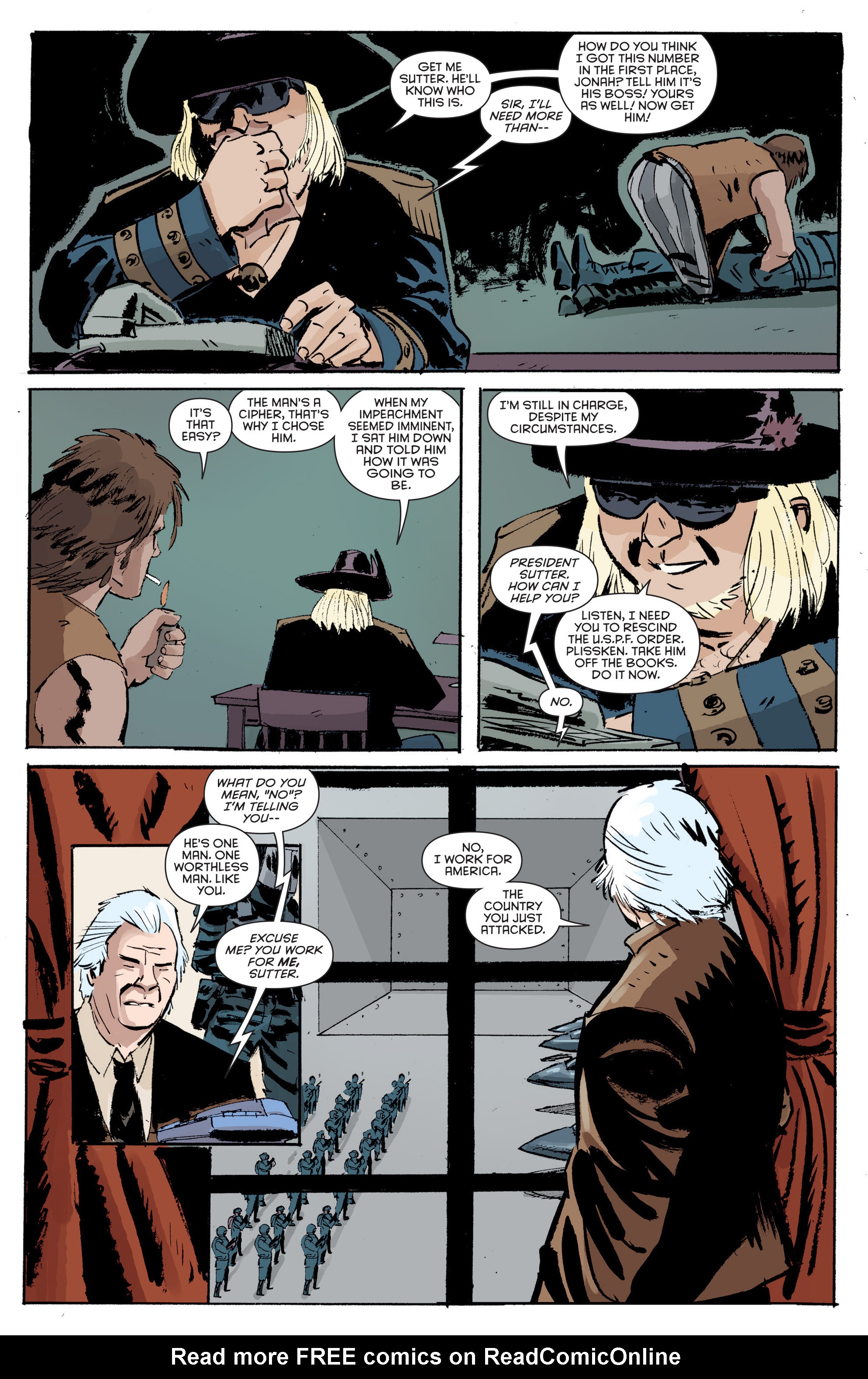 Read online Escape from New York comic -  Issue #11 - 12