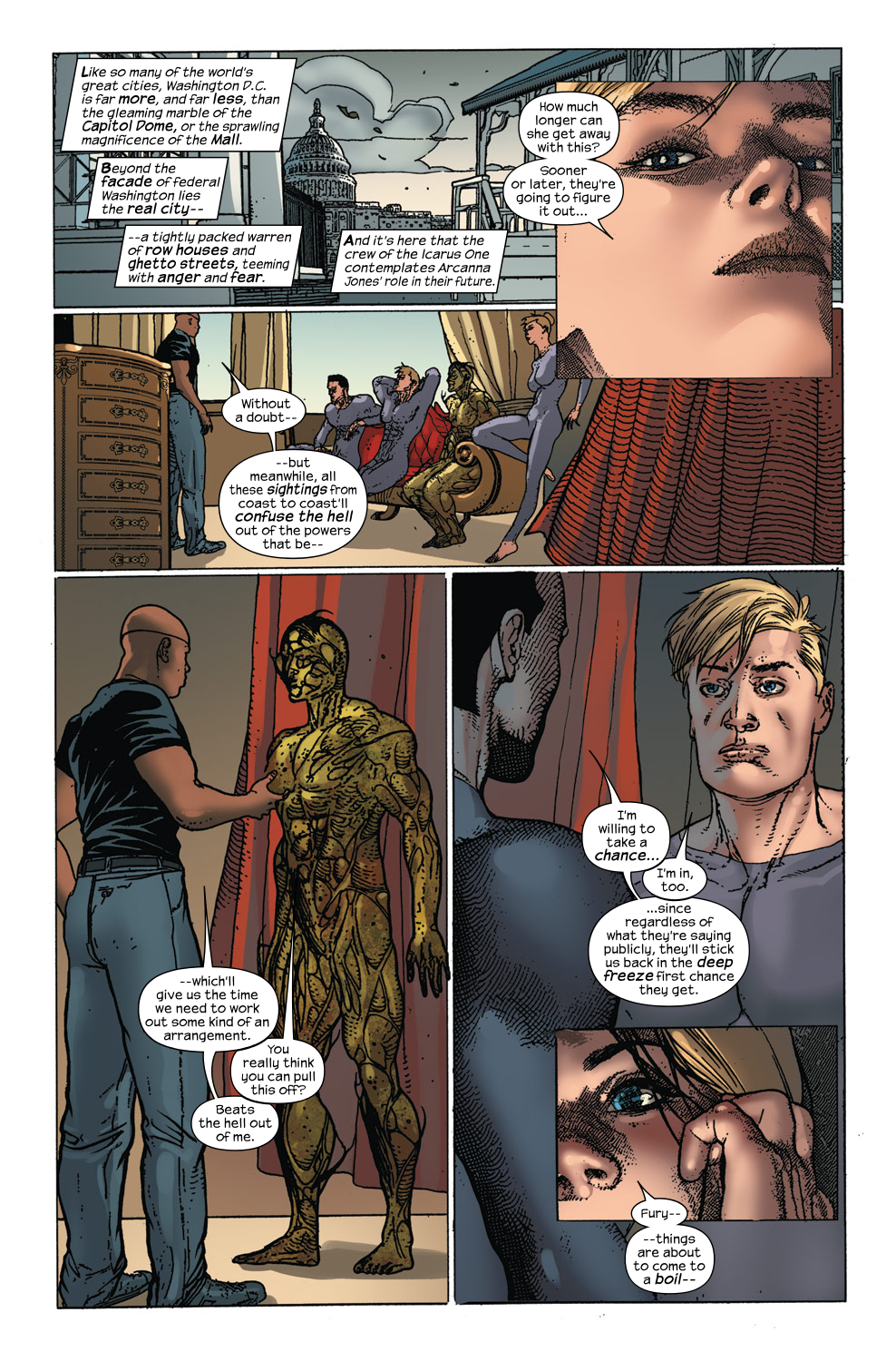 Read online Squadron Supreme (2008) comic -  Issue #6 - 7