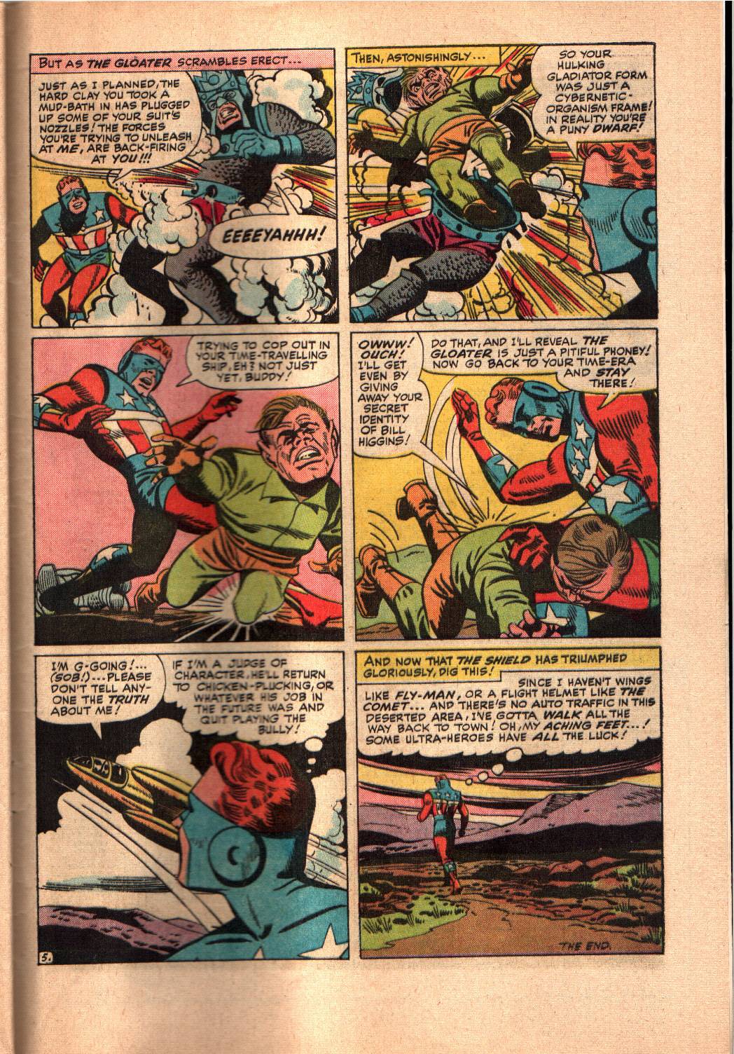 Read online Fly Man comic -  Issue #37 - 28