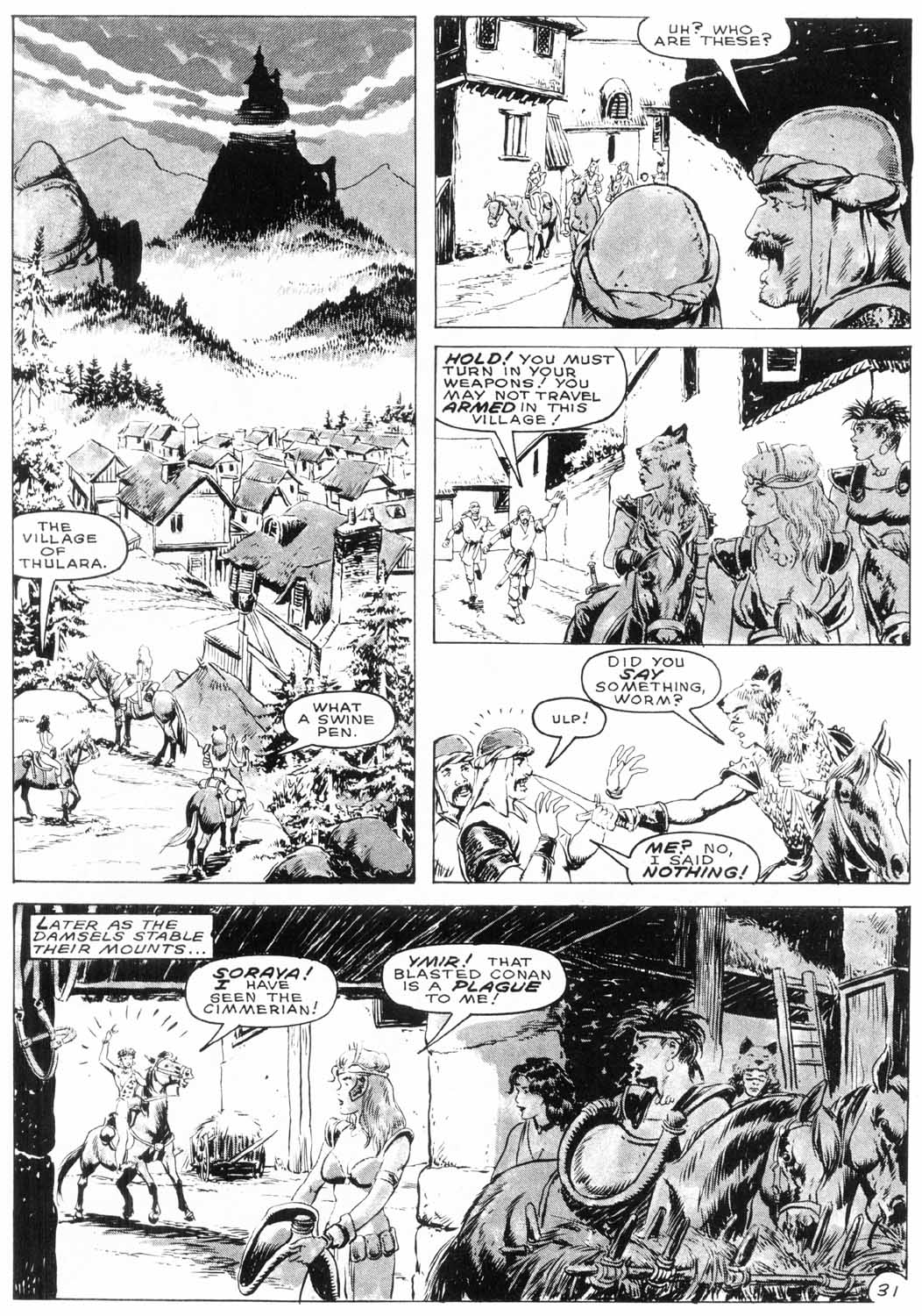 The Savage Sword Of Conan issue 154 - Page 33