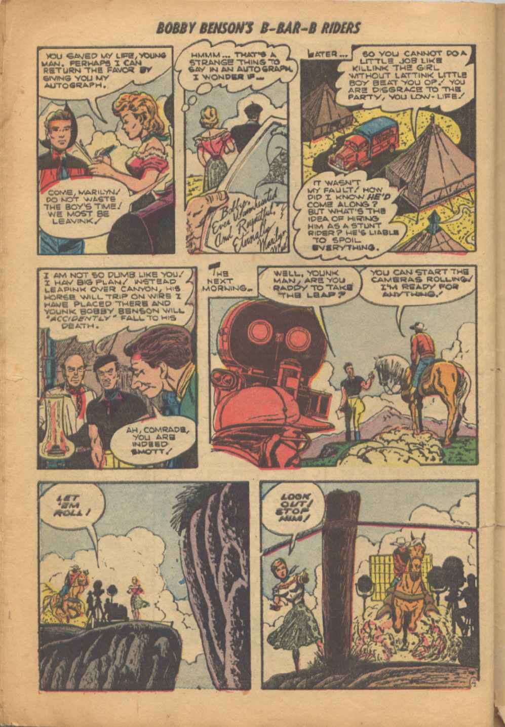 Read online Bobby Benson's B-Bar-B Riders comic -  Issue #20 - 30