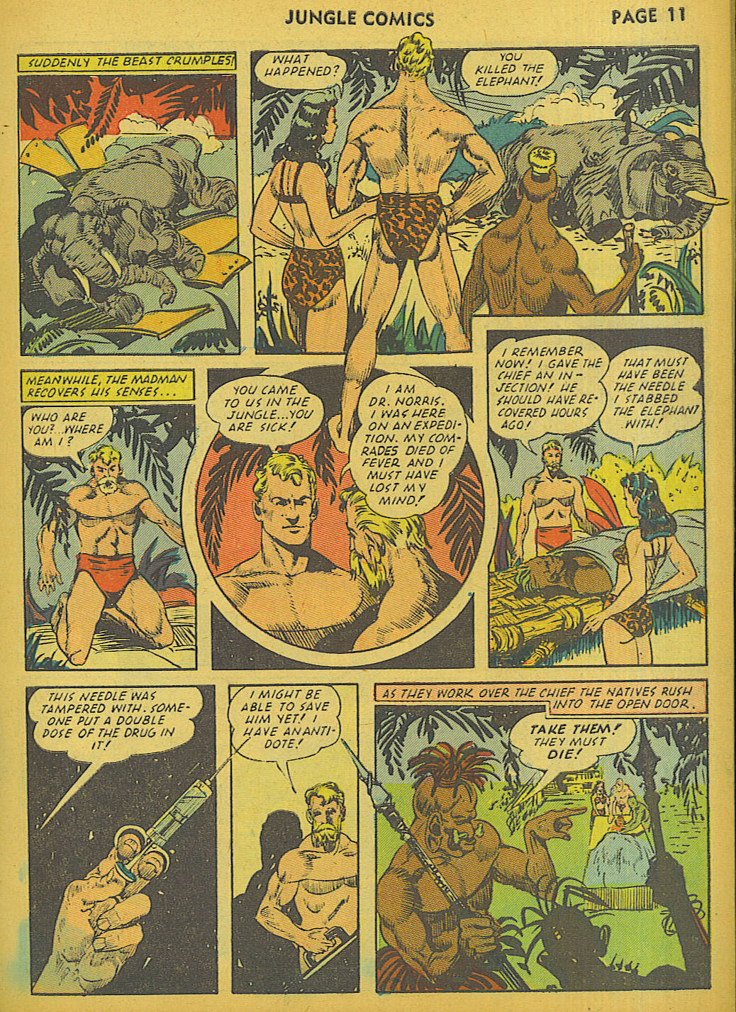 Read online Jungle Comics comic -  Issue #30 - 15