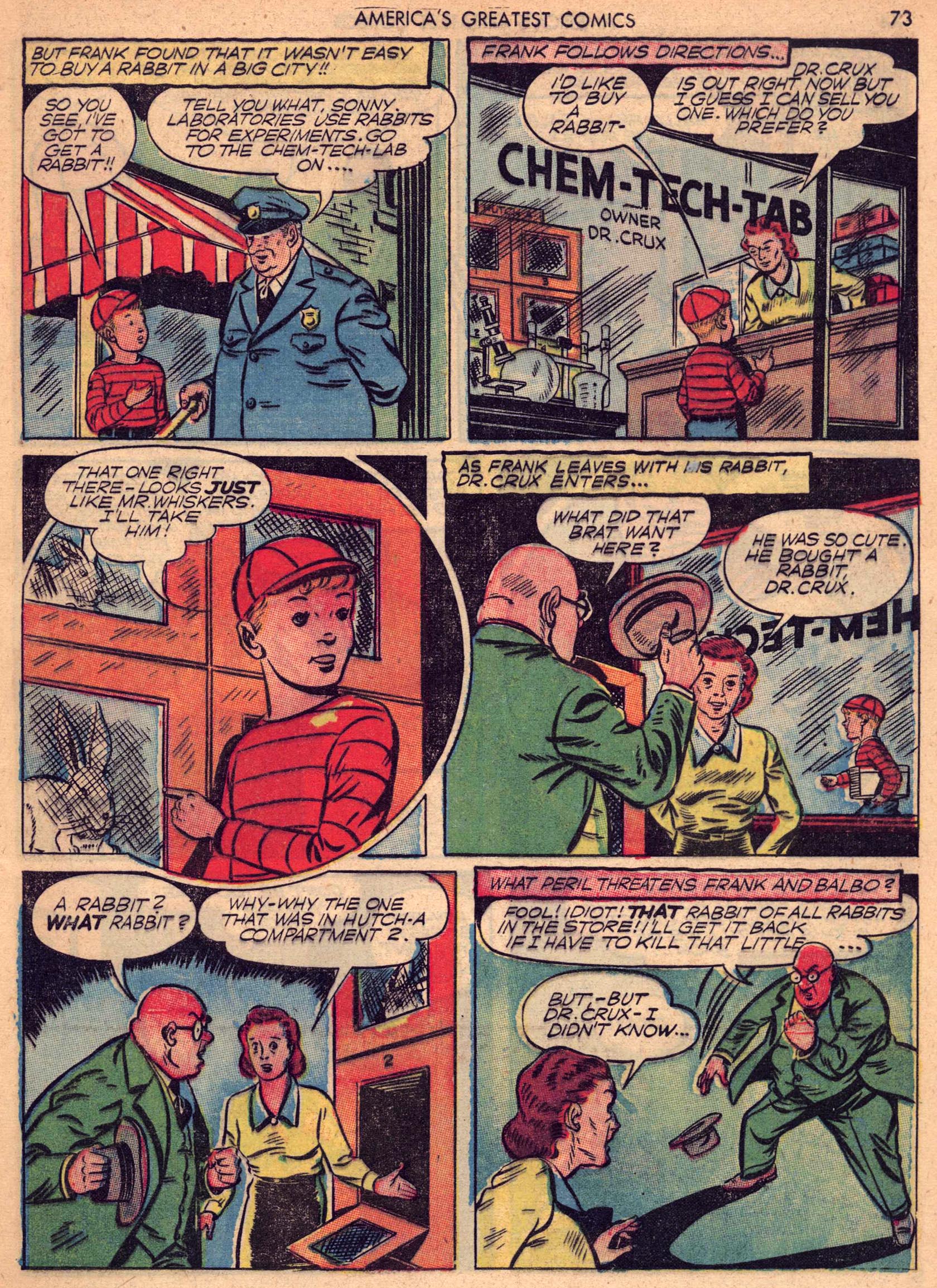 Read online America's Greatest Comics comic -  Issue #7 - 72