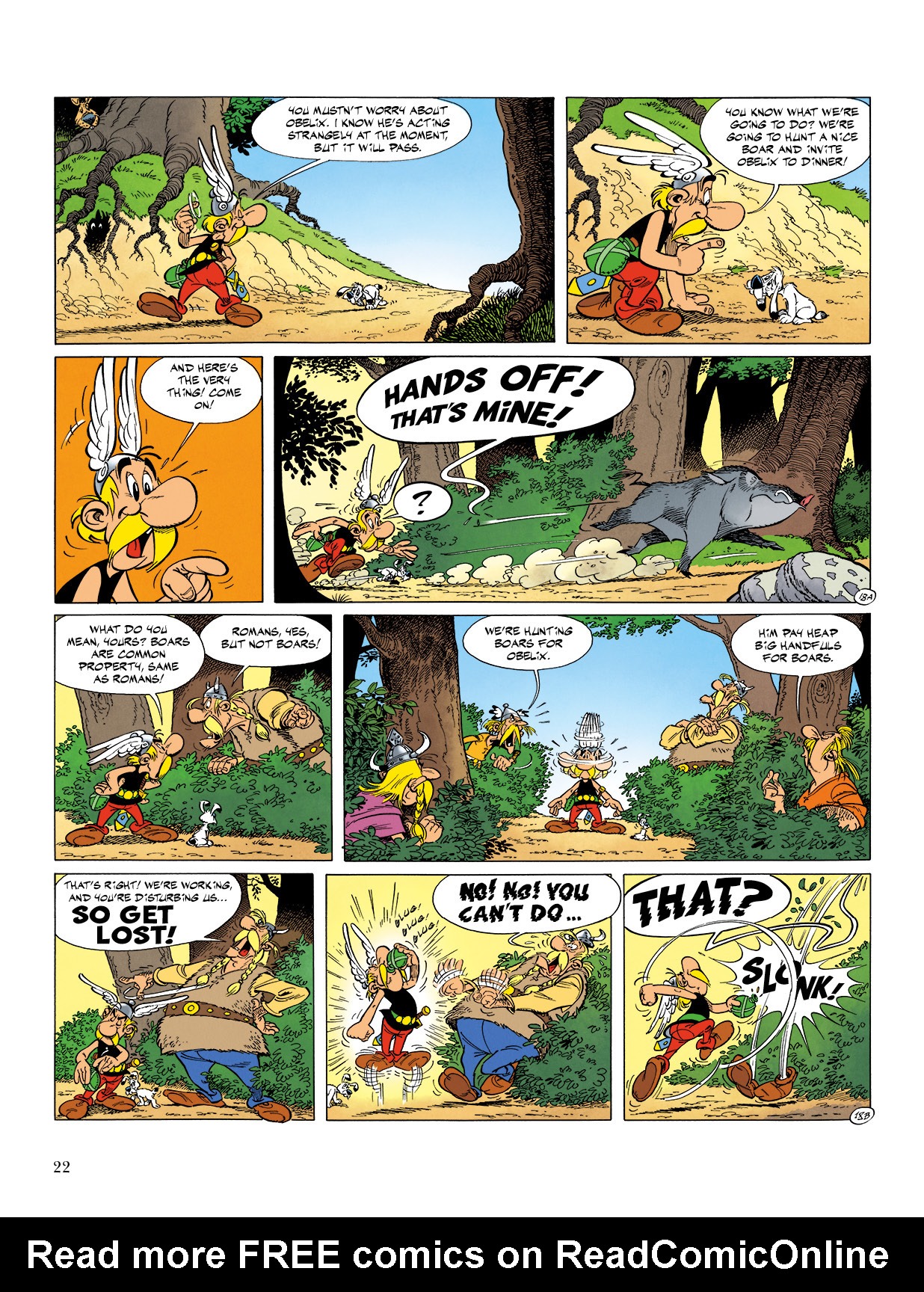 Read online Asterix comic -  Issue #23 - 23