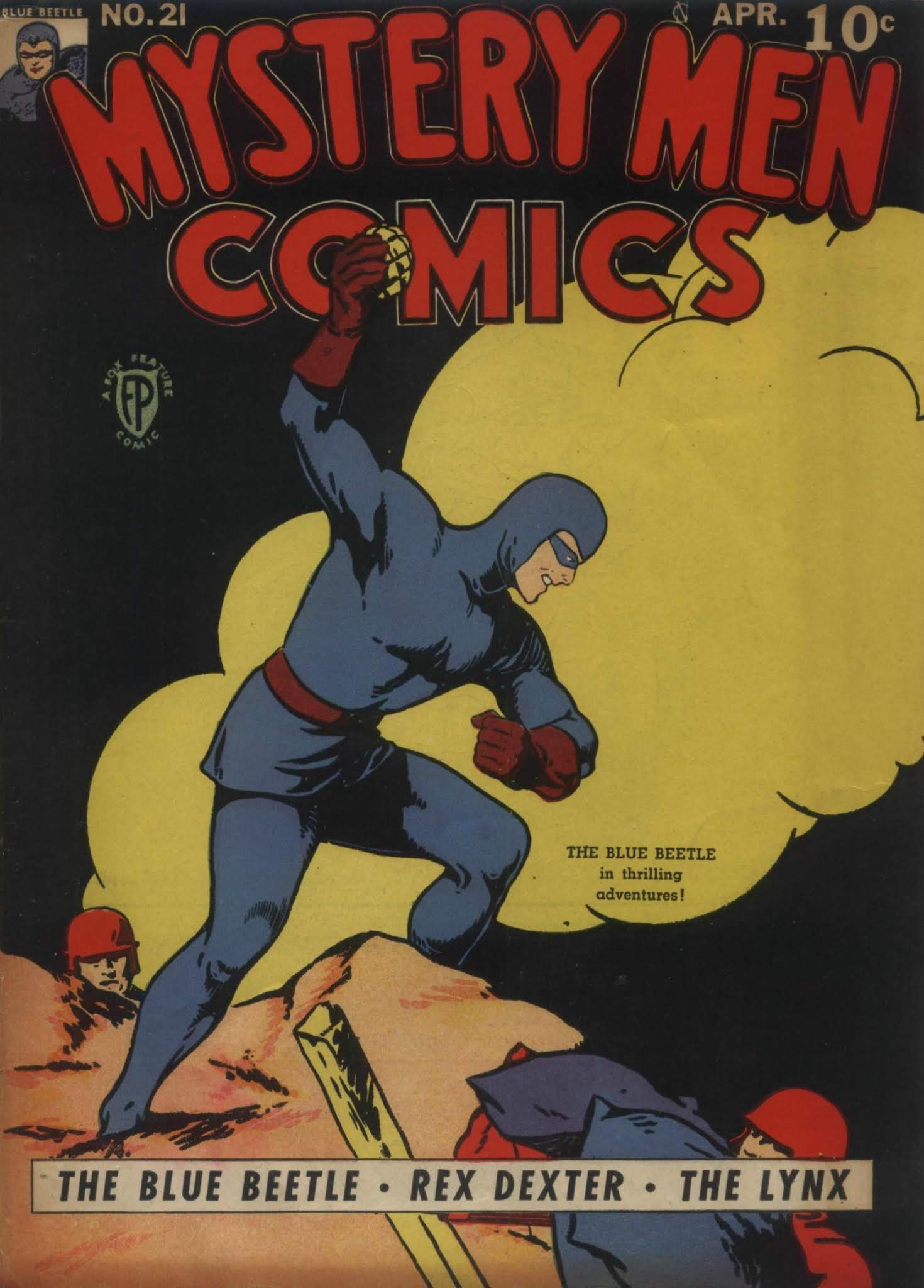 Read online Mystery Men Comics comic -  Issue #21 - 1
