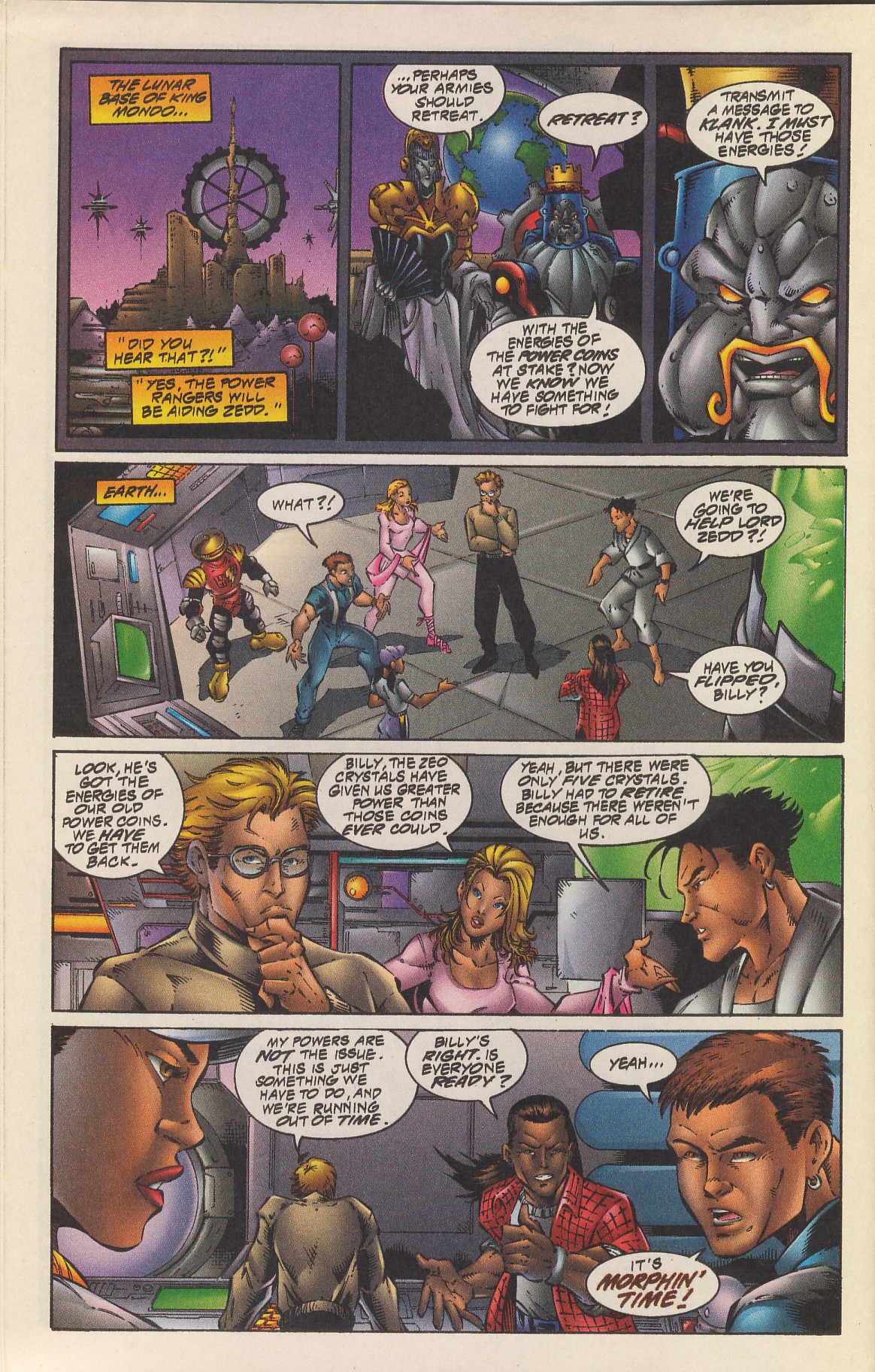 Read online Power Rangers Zeo comic -  Issue # Full - 12
