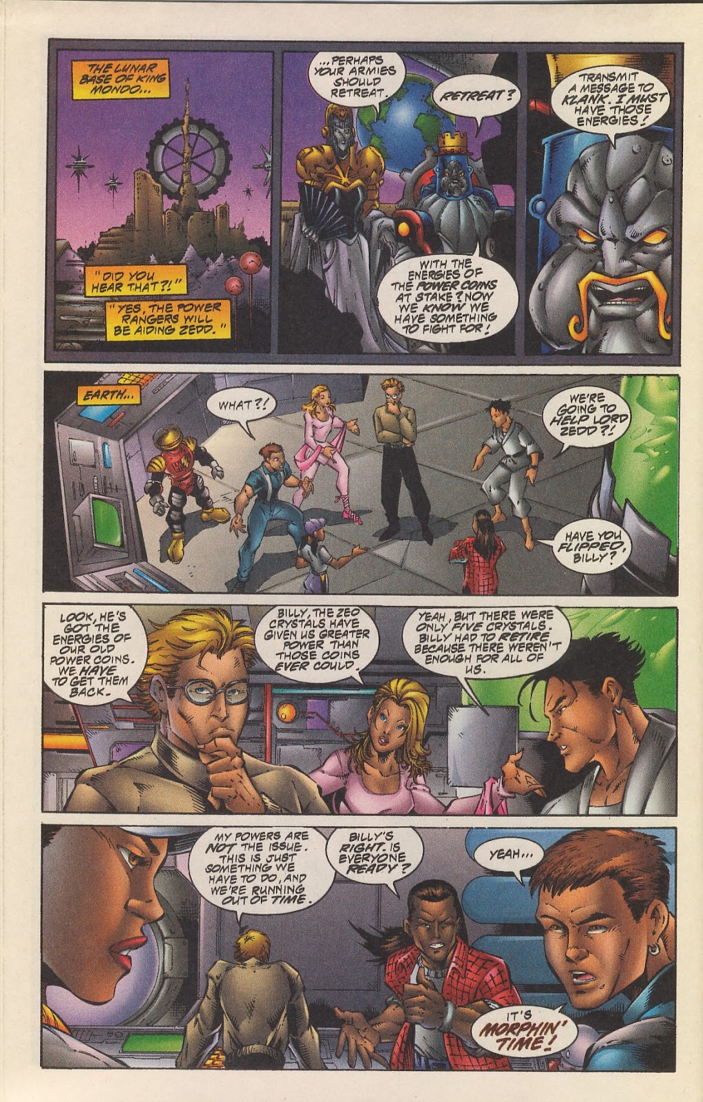 Power Rangers Zeo issue Full - Page 12
