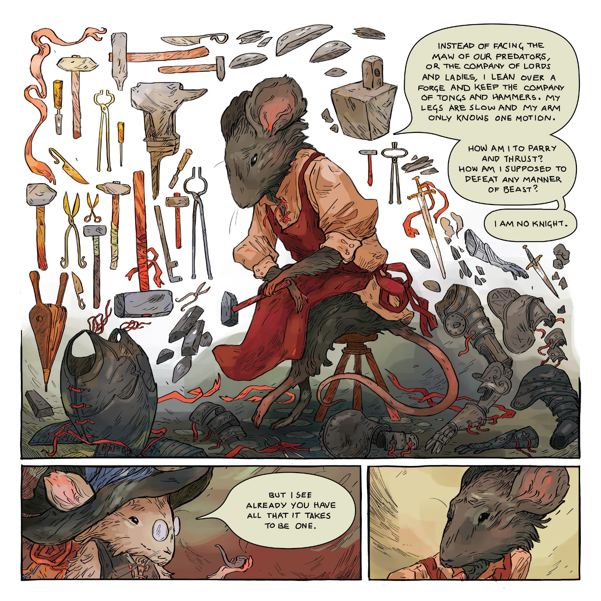 Read online Mouse Guard: Legends of the Guard Volume Three comic -  Issue # TPB - 34
