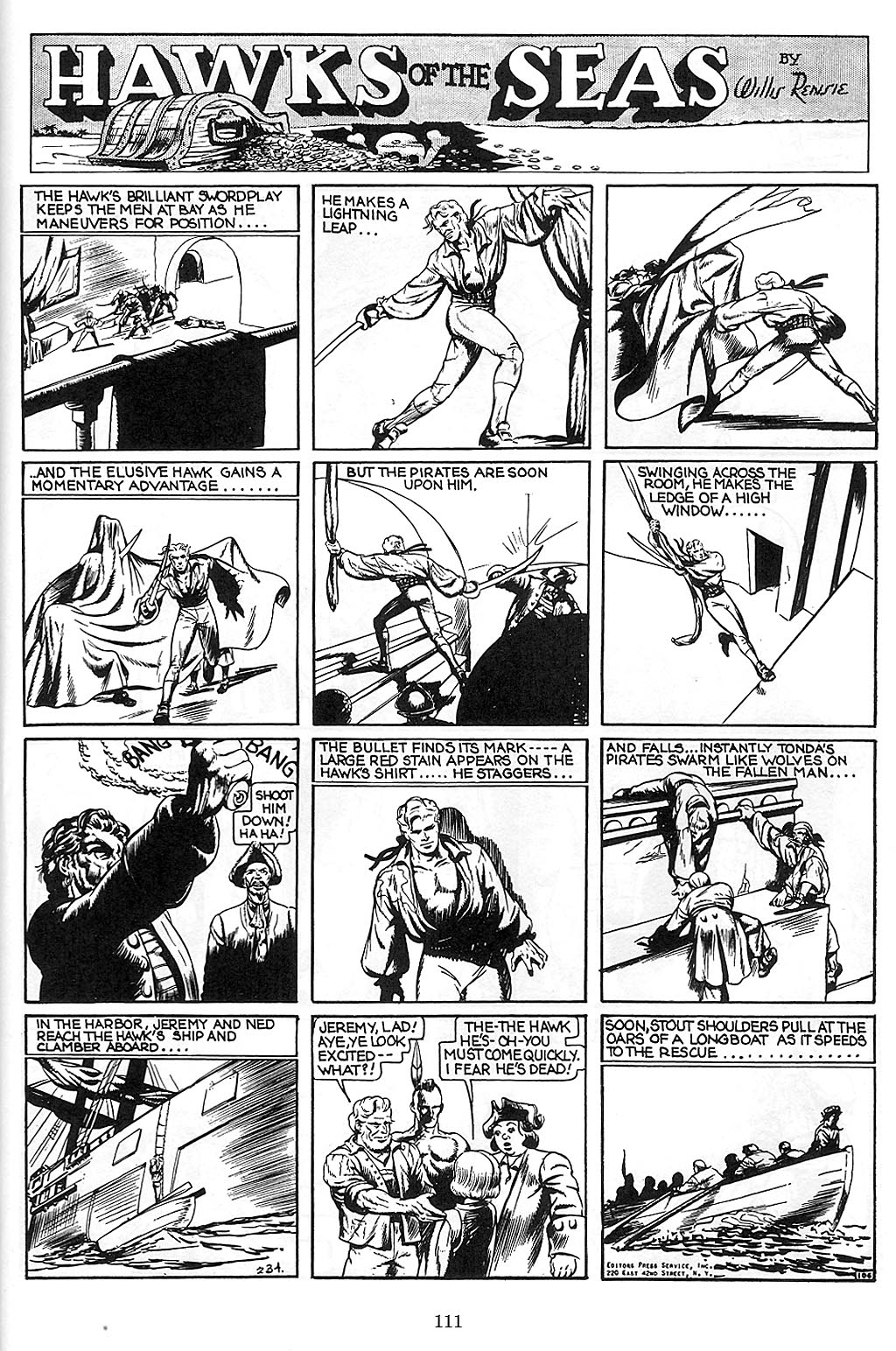 Read online Will Eisner's Hawks of the Seas comic -  Issue # TPB - 112