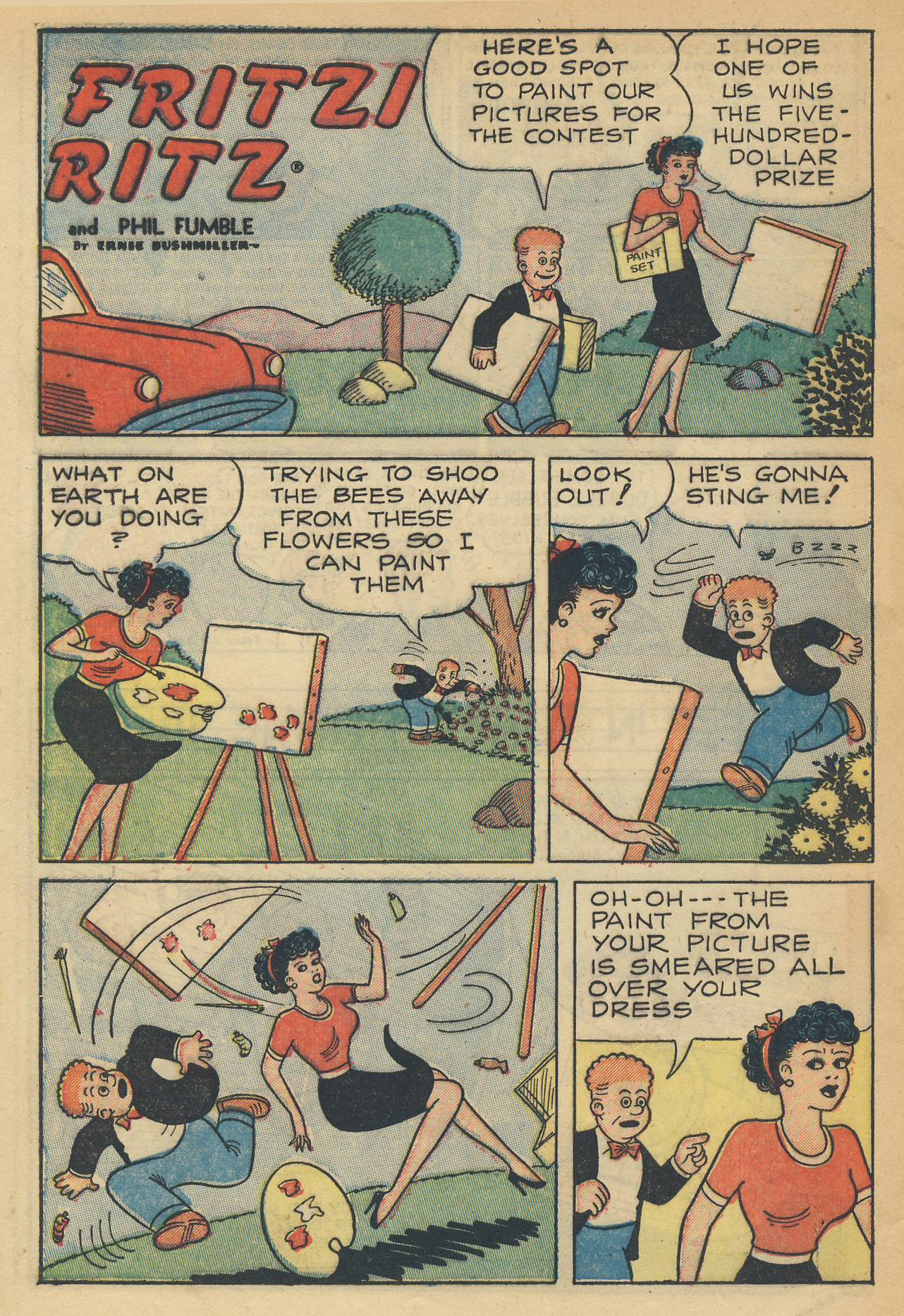 Read online Fritzi Ritz (1953) comic -  Issue #36 - 8