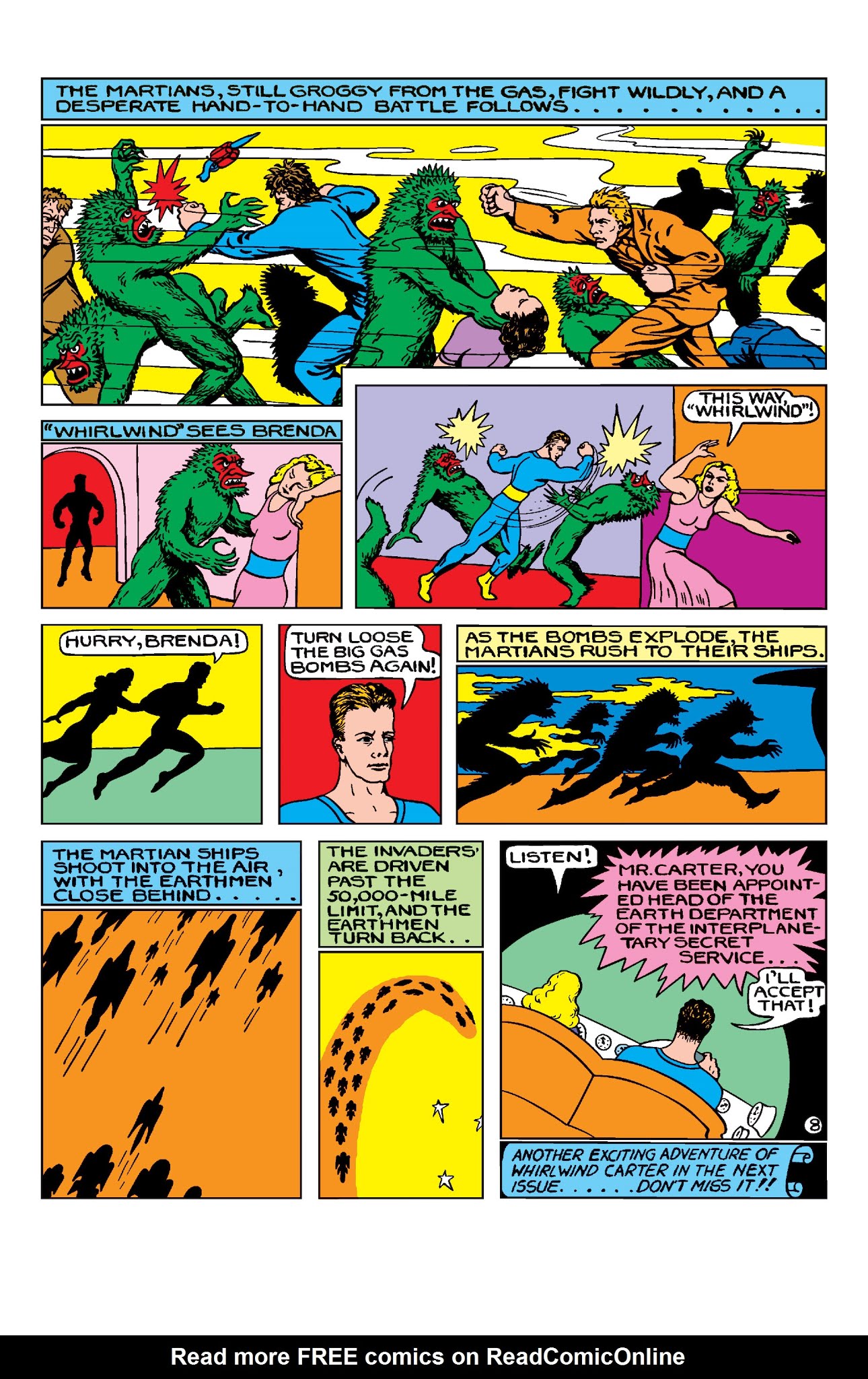 Read online Daring Mystery Comics comic -  Issue #4 - 33