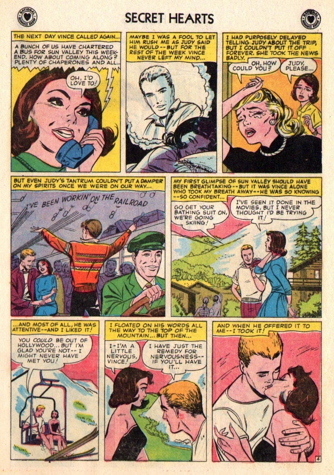 Read online Secret Hearts comic -  Issue #48 - 21
